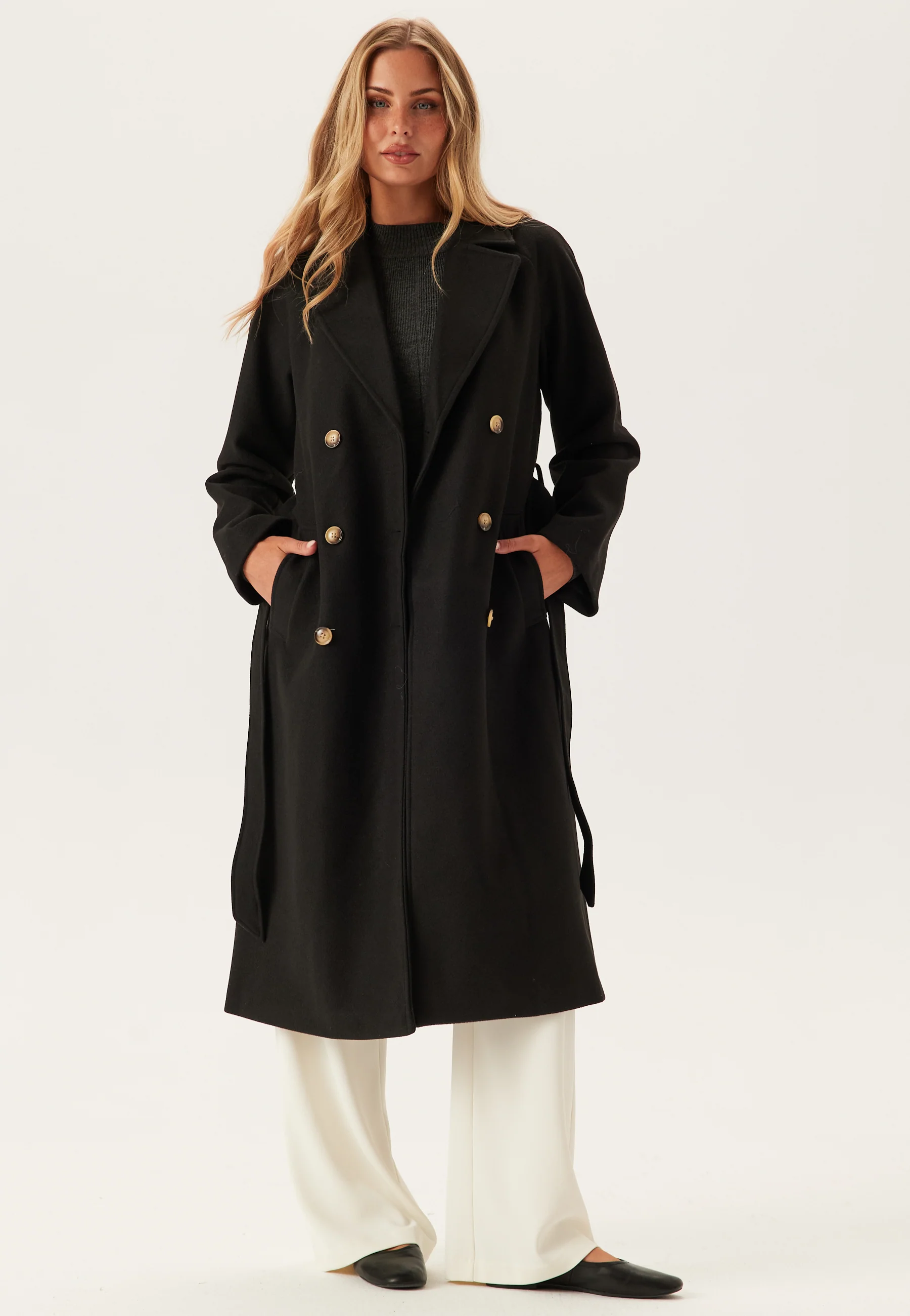 Pcmarbel Long Coat - Image 3