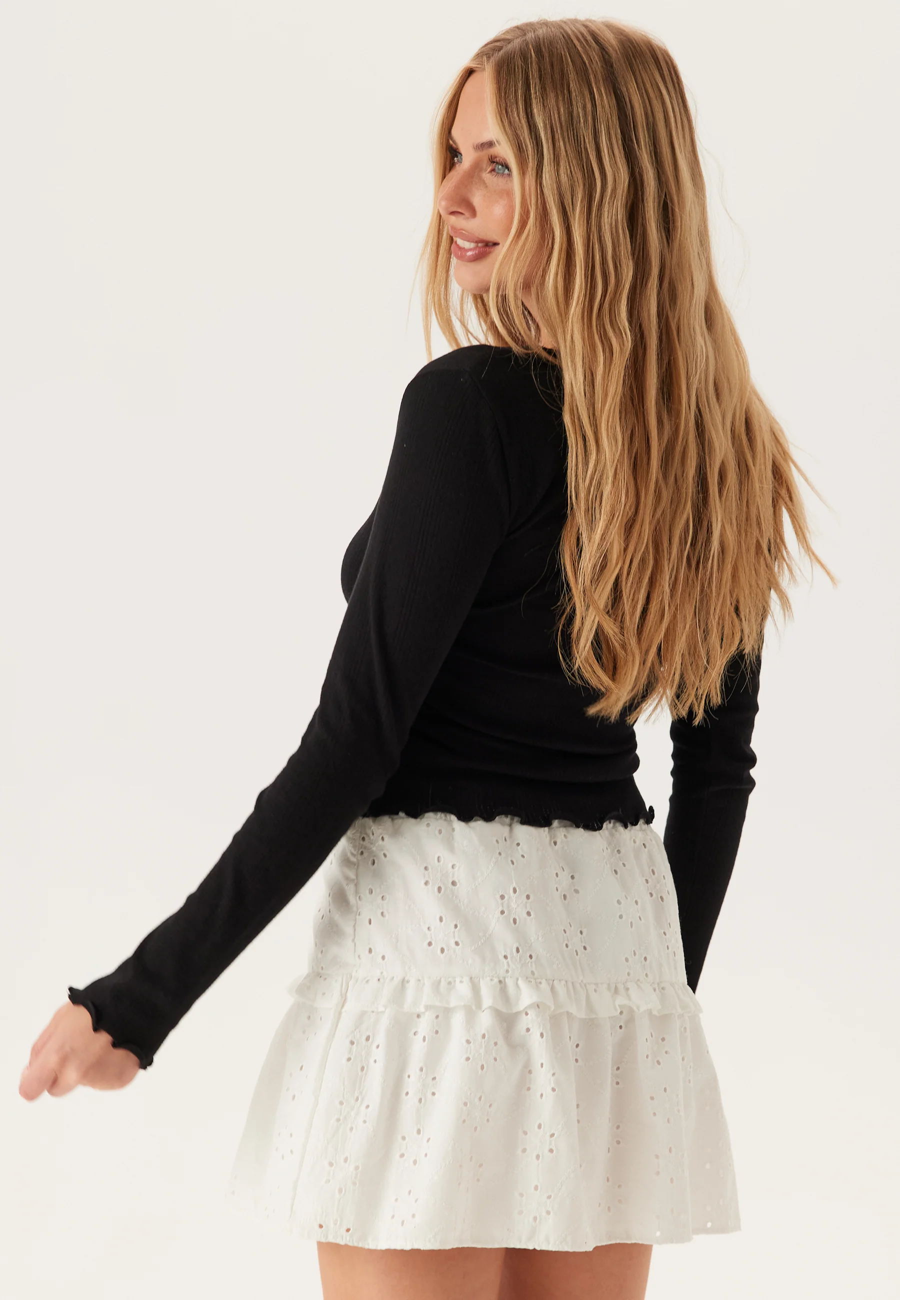 Pcmarie Ls Poin Cardigan - Image 2