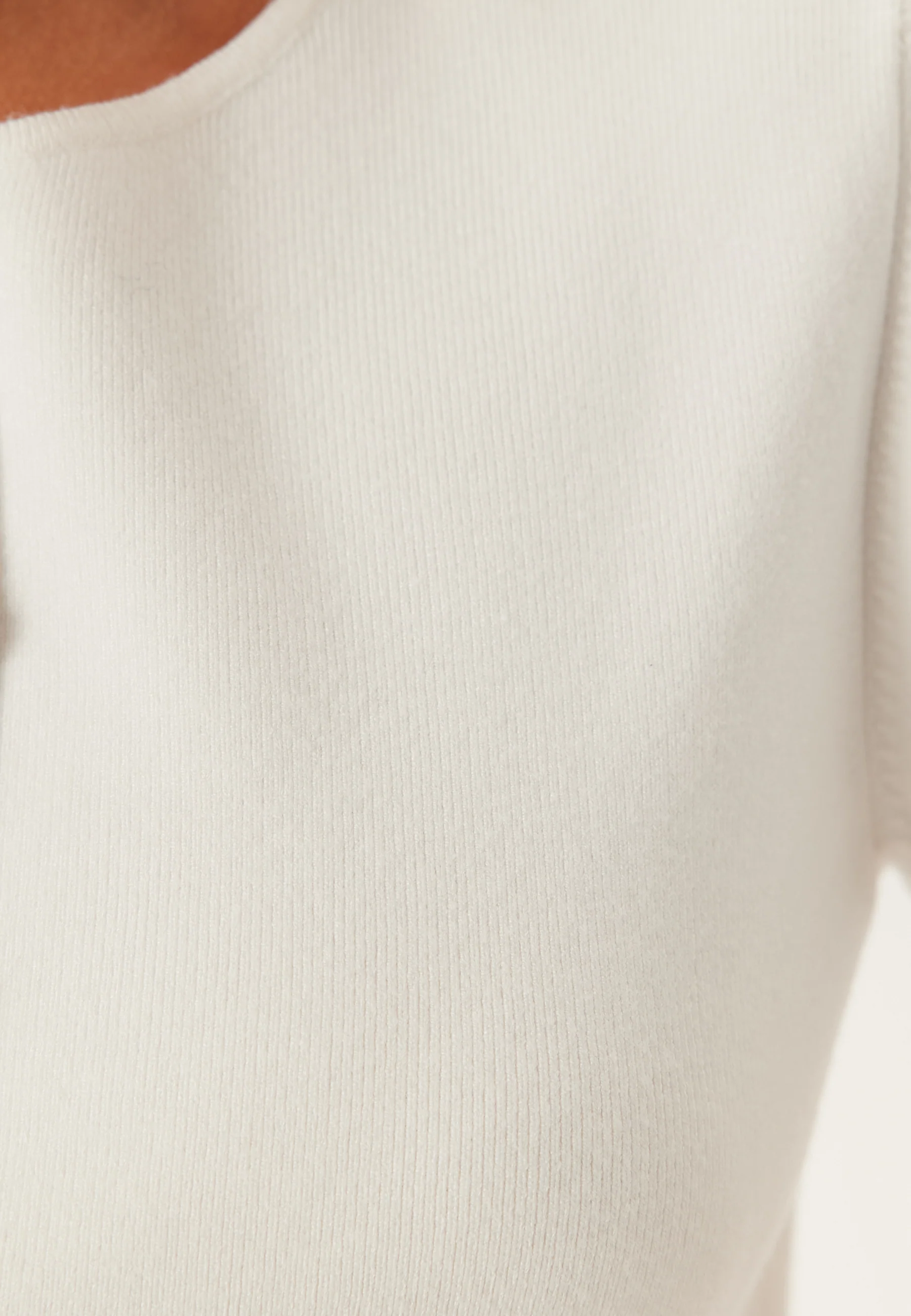 Pcmarie Ss O-neck Split Knit - Image 5