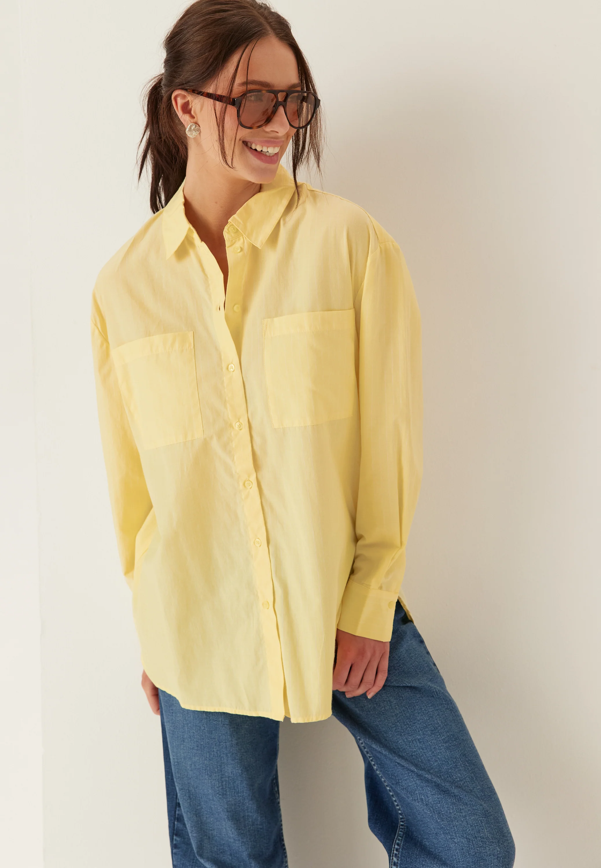 Pcmelia Ls Loose Shirt - Image 2
