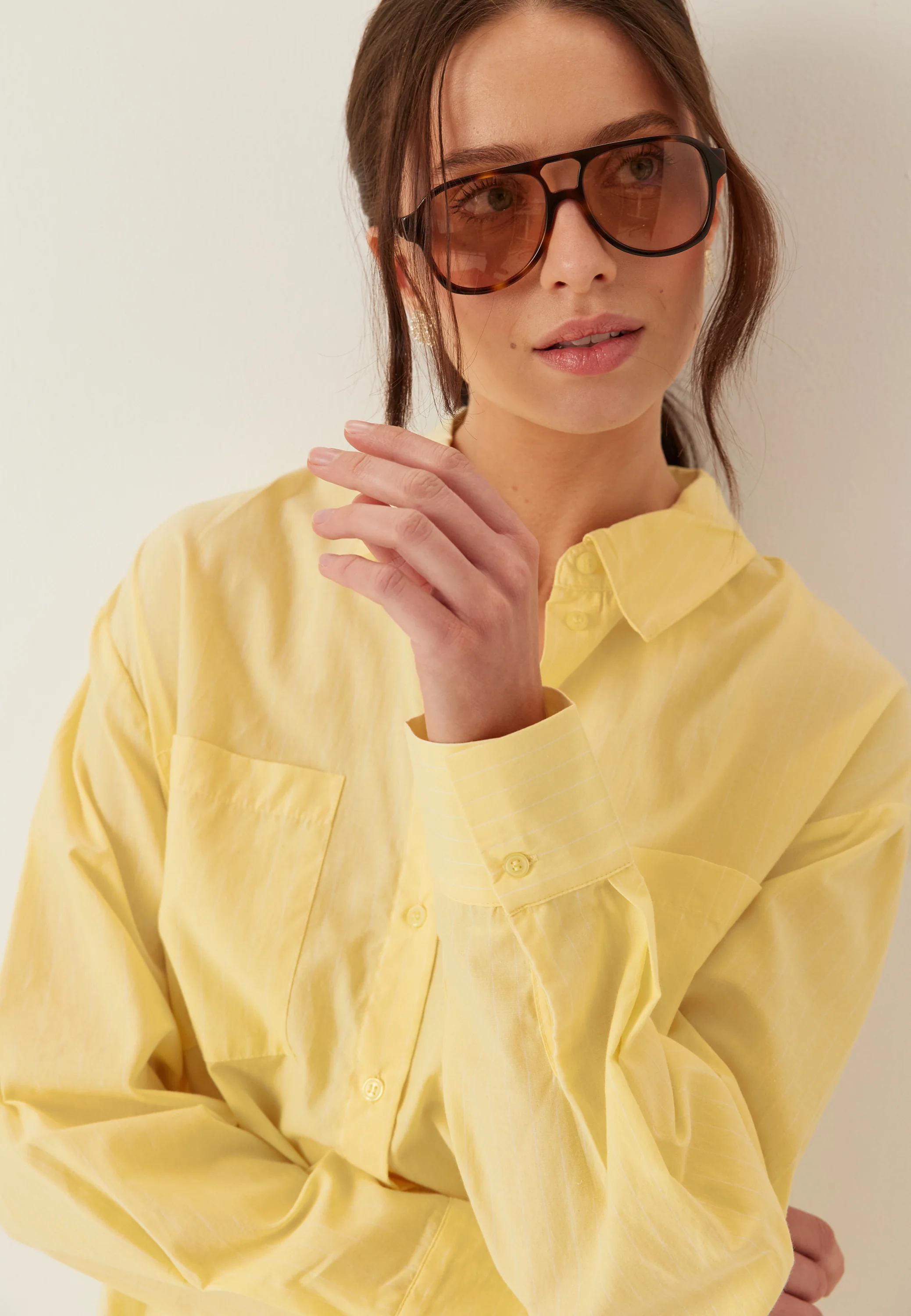 Pcmelia Ls Loose Shirt - Image 4