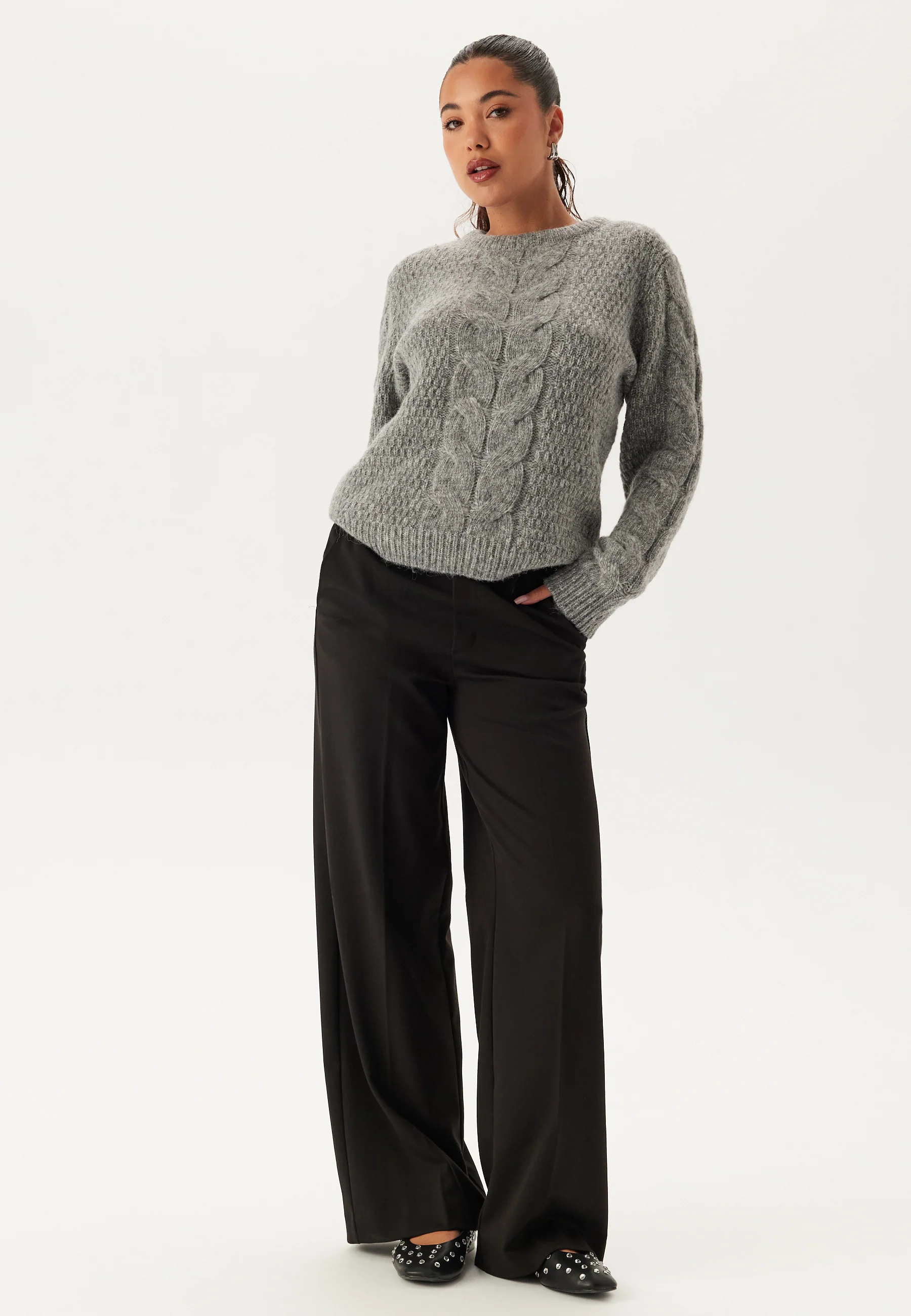 Pcnina Ls O-neck Knit - Image 7