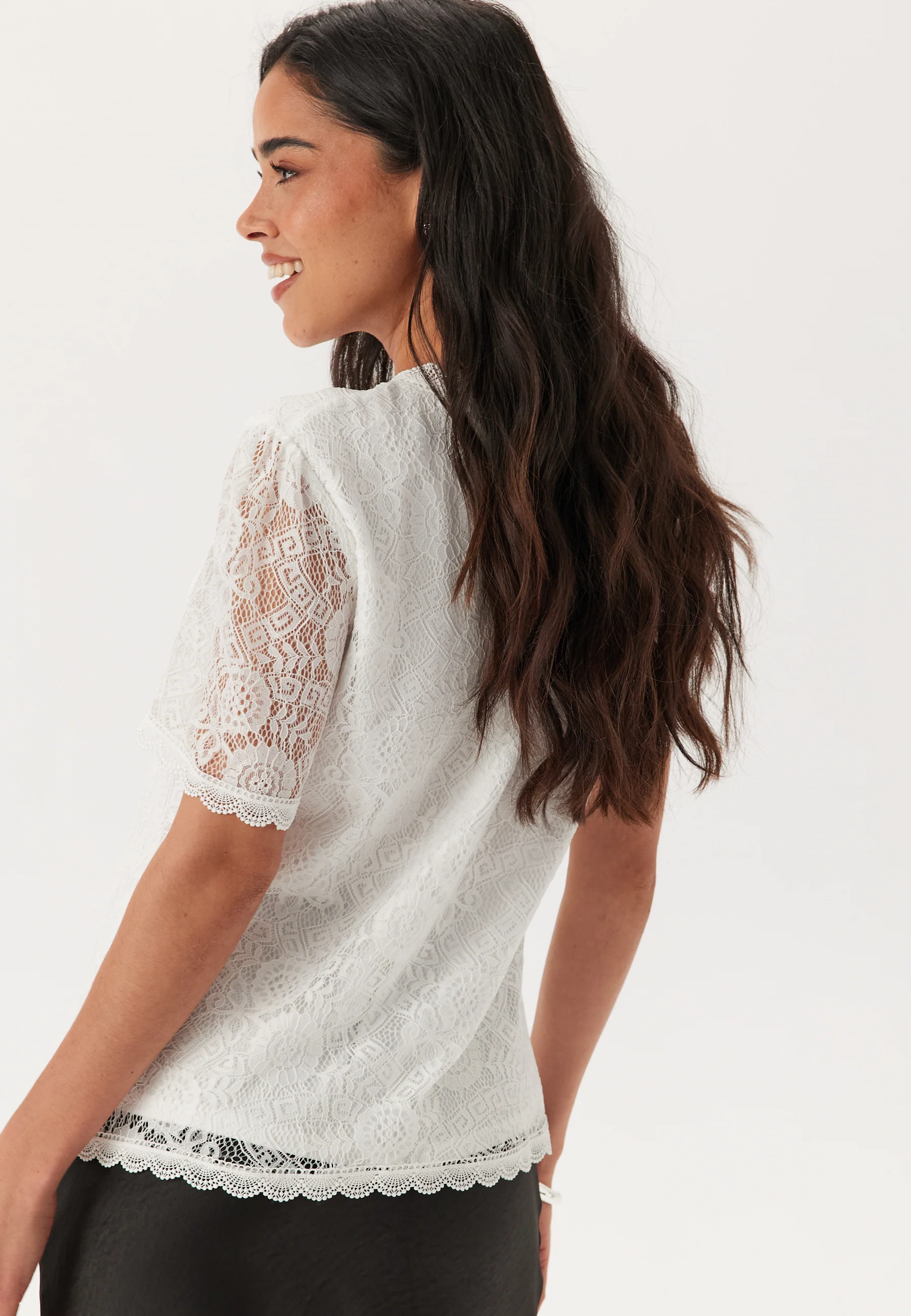 Pcolline Ss Lace Top - Image 3