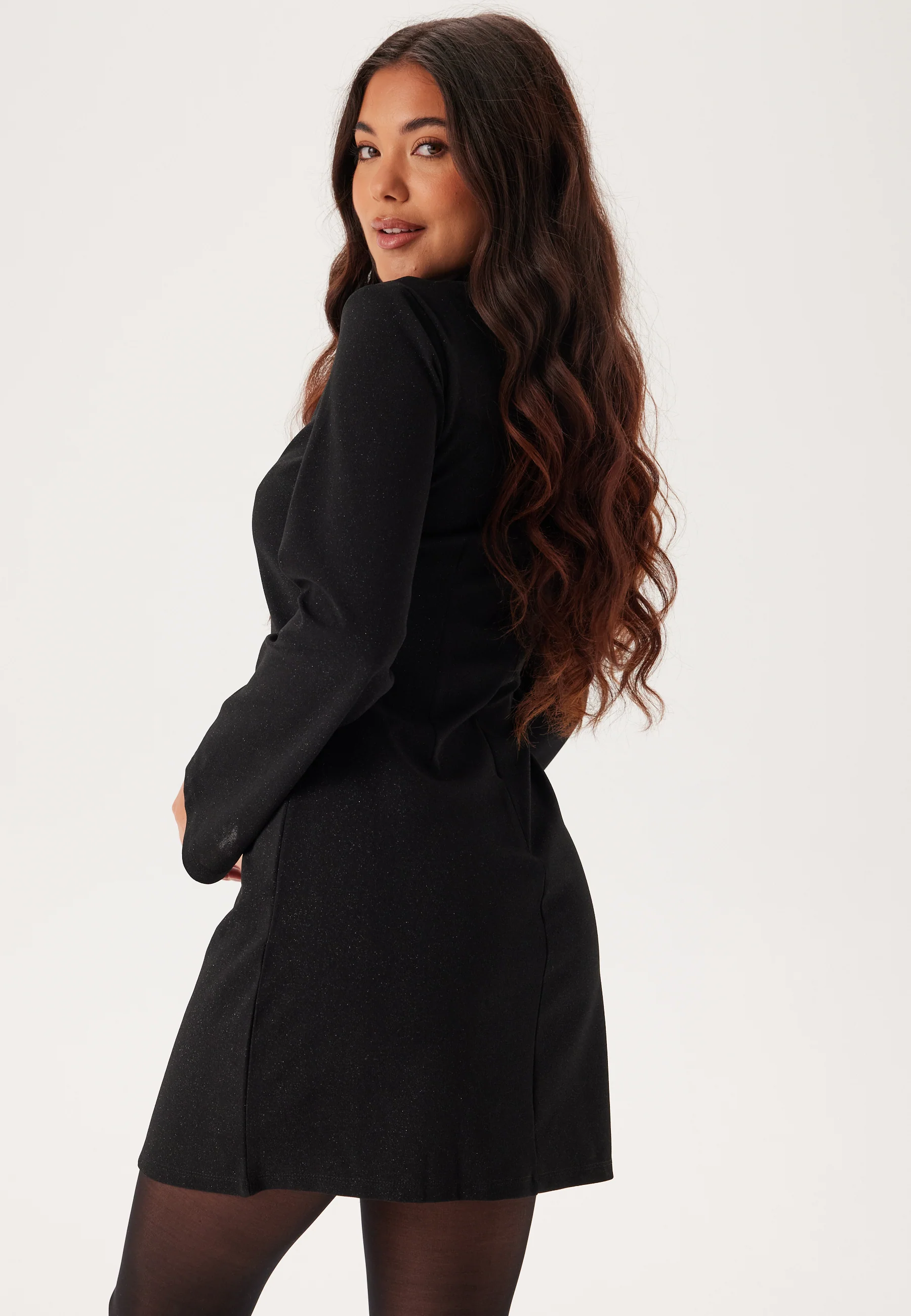 Pcpaige Reem Ls Mock Neck Dres - Image 2