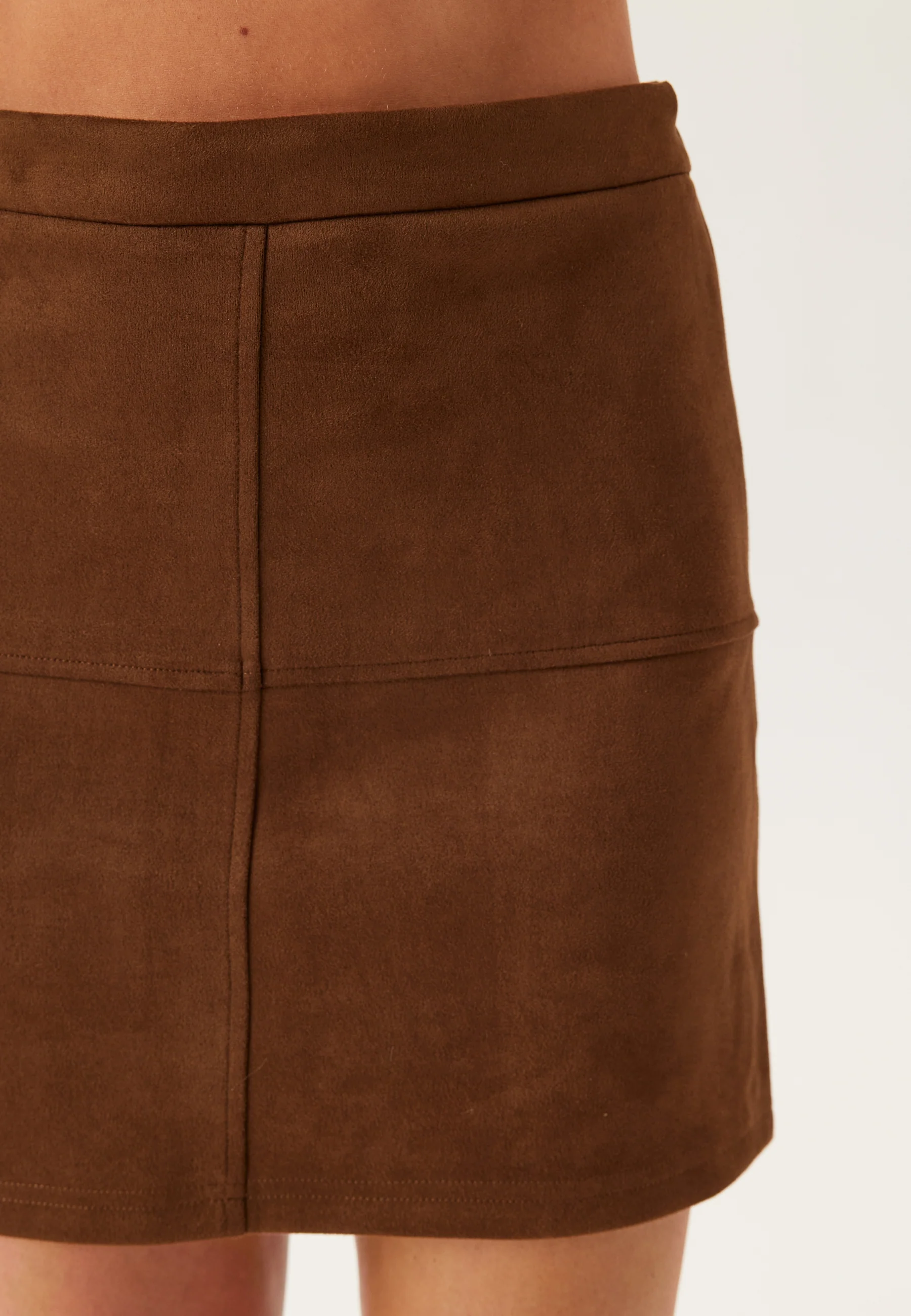 Pcrakel Brushed Hw Mini Skirt - Image 5