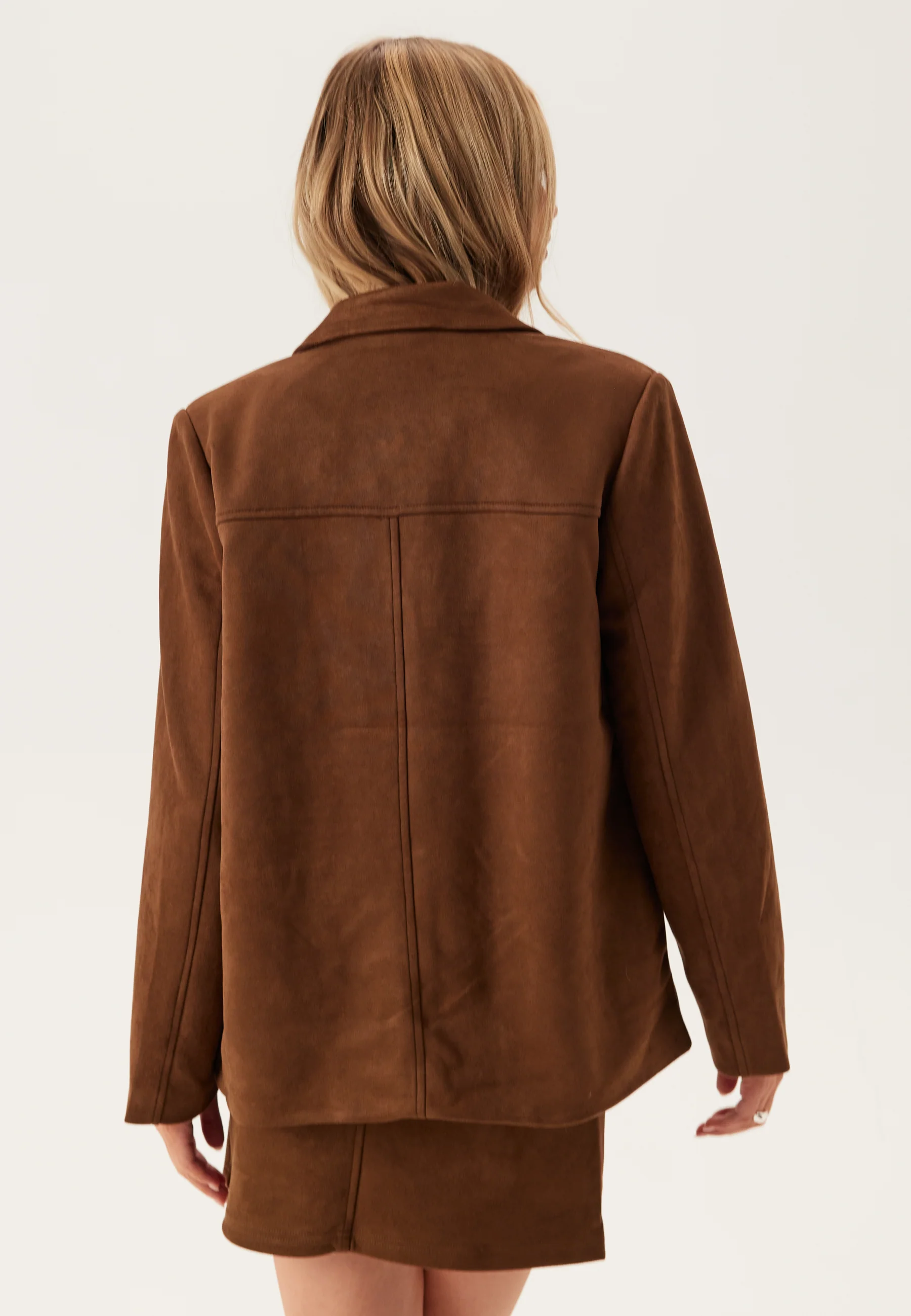 Pcrakel Brushed Outerwear Blazer - Image 4