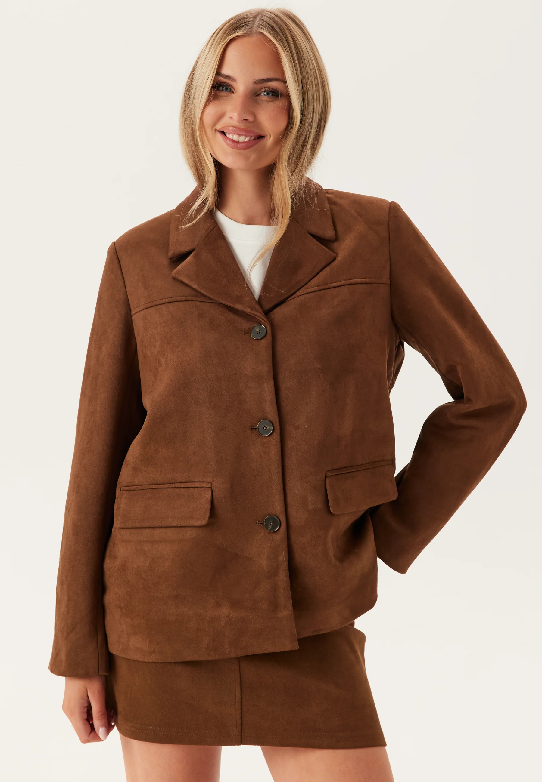Pcrakel Brushed Outerwear Blazer - Image 5