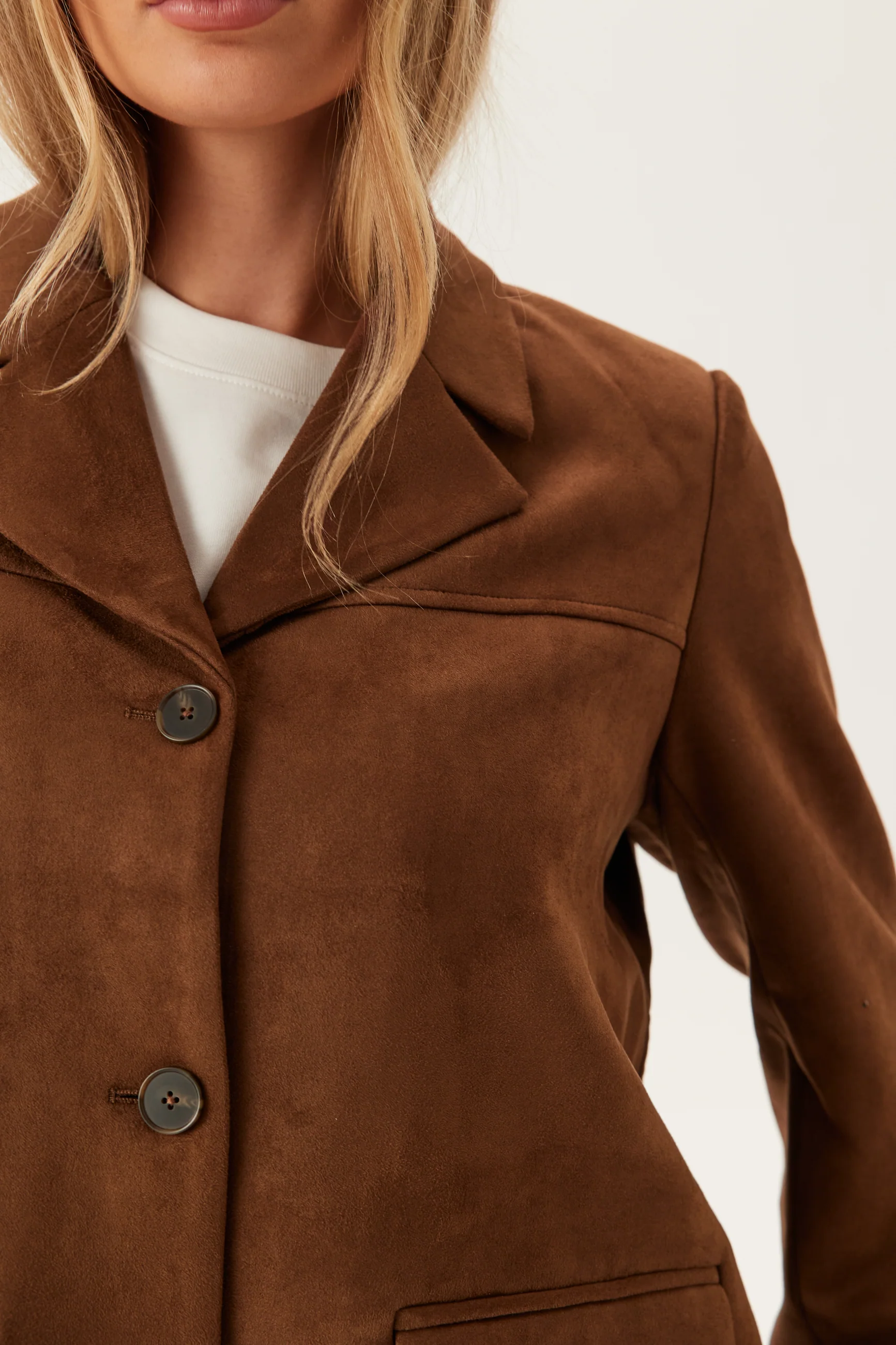 Pcrakel Brushed Outerwear Blazer - Image 6