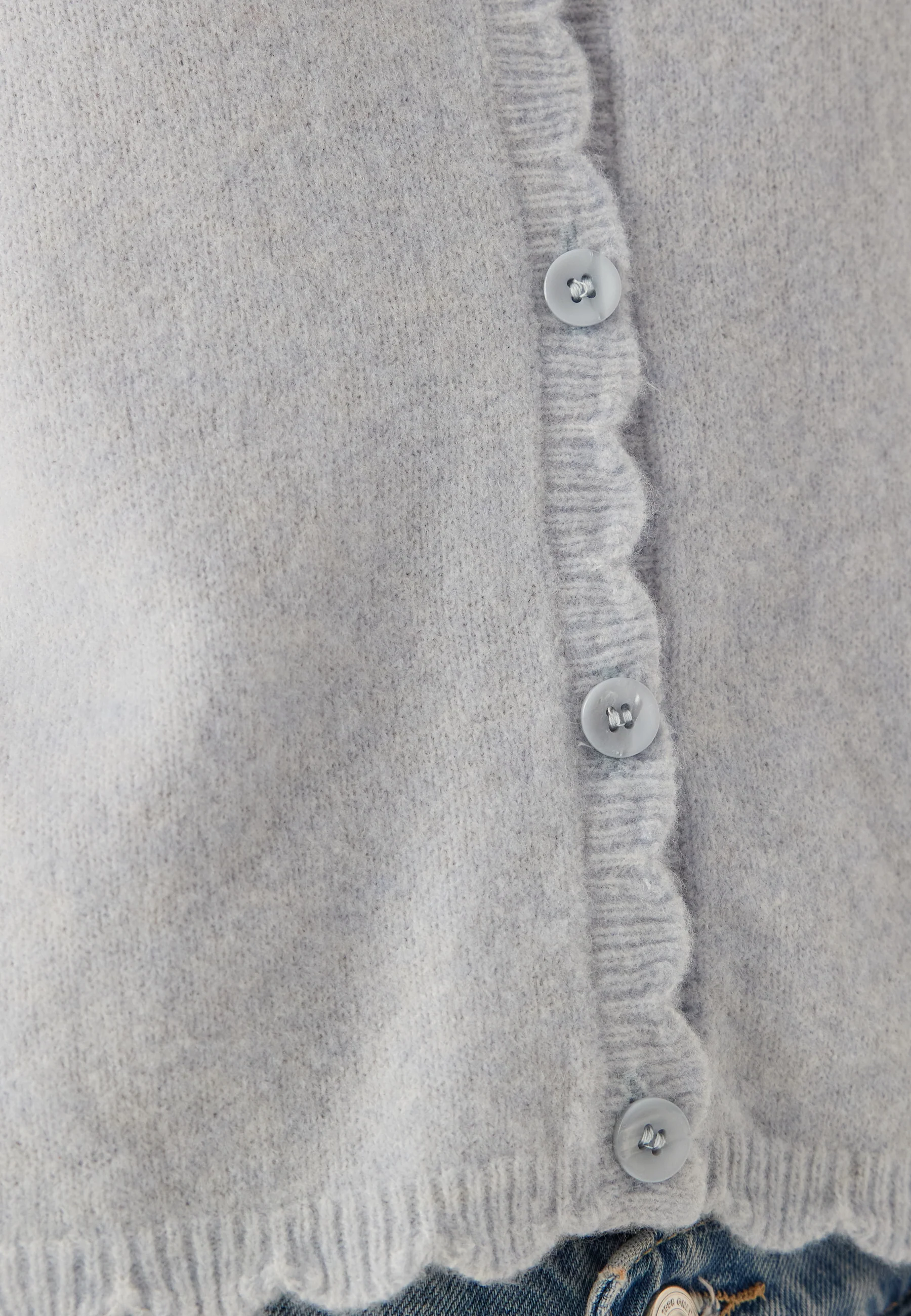 Pcrath Ls O-neck Knit Cardigan - Image 3