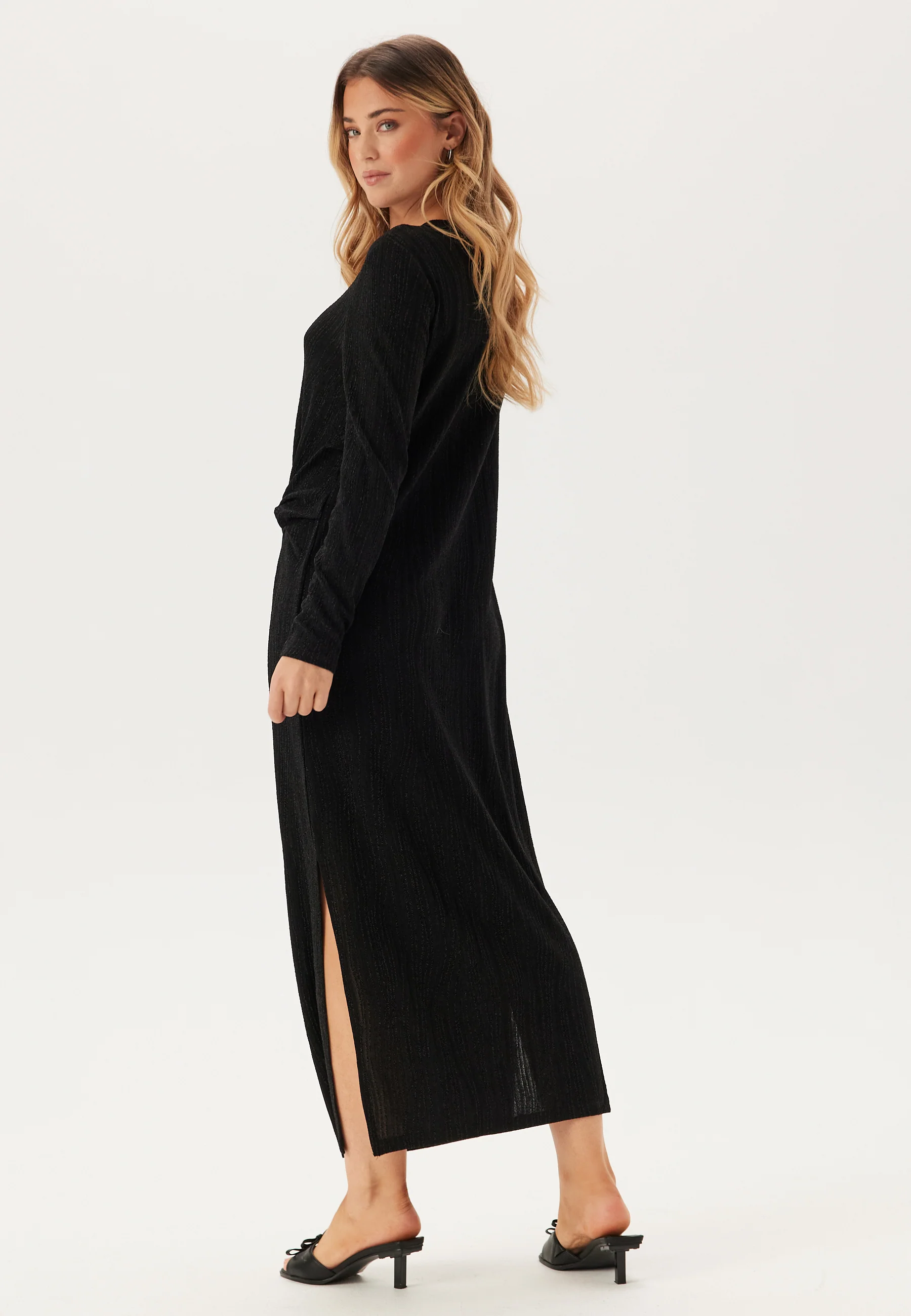 Pcrenata Ls Knot Dress - Image 3