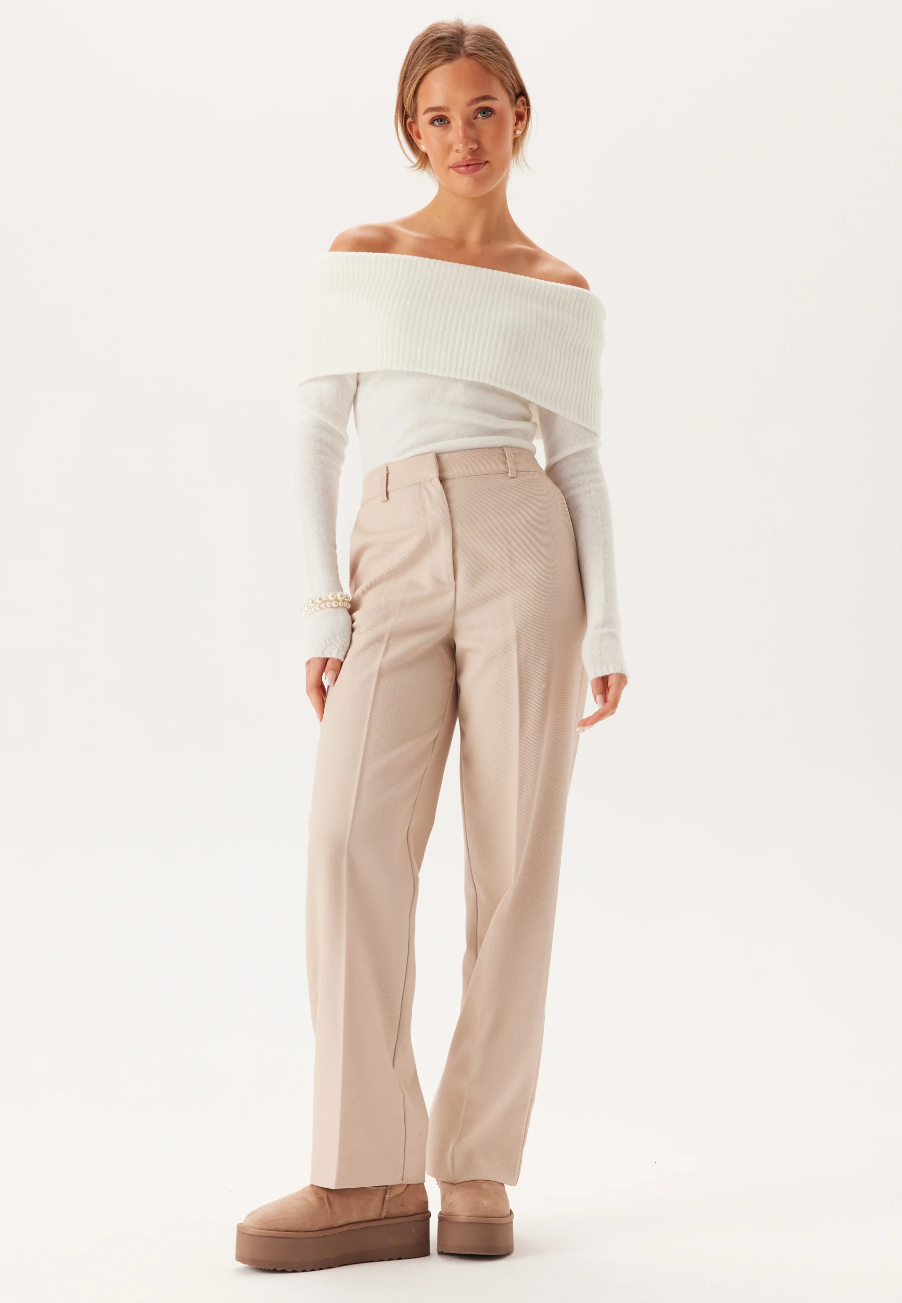 Pcriko Ls Off Shoulder Knit - Image 3