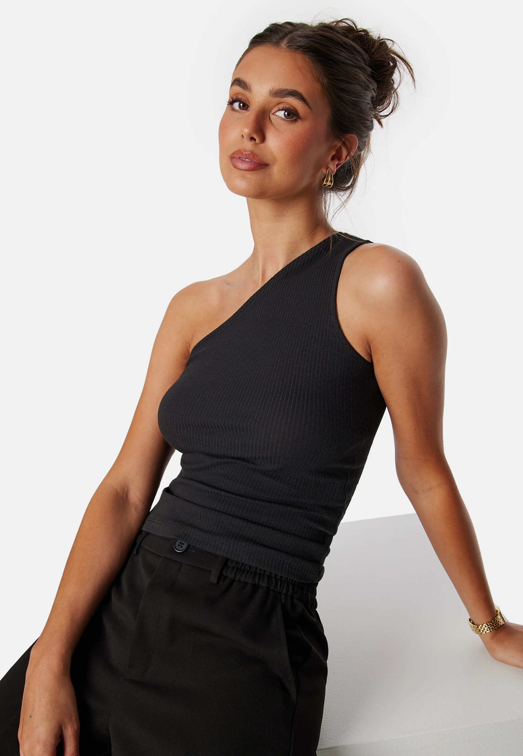 Pcruka One Shoulder Top