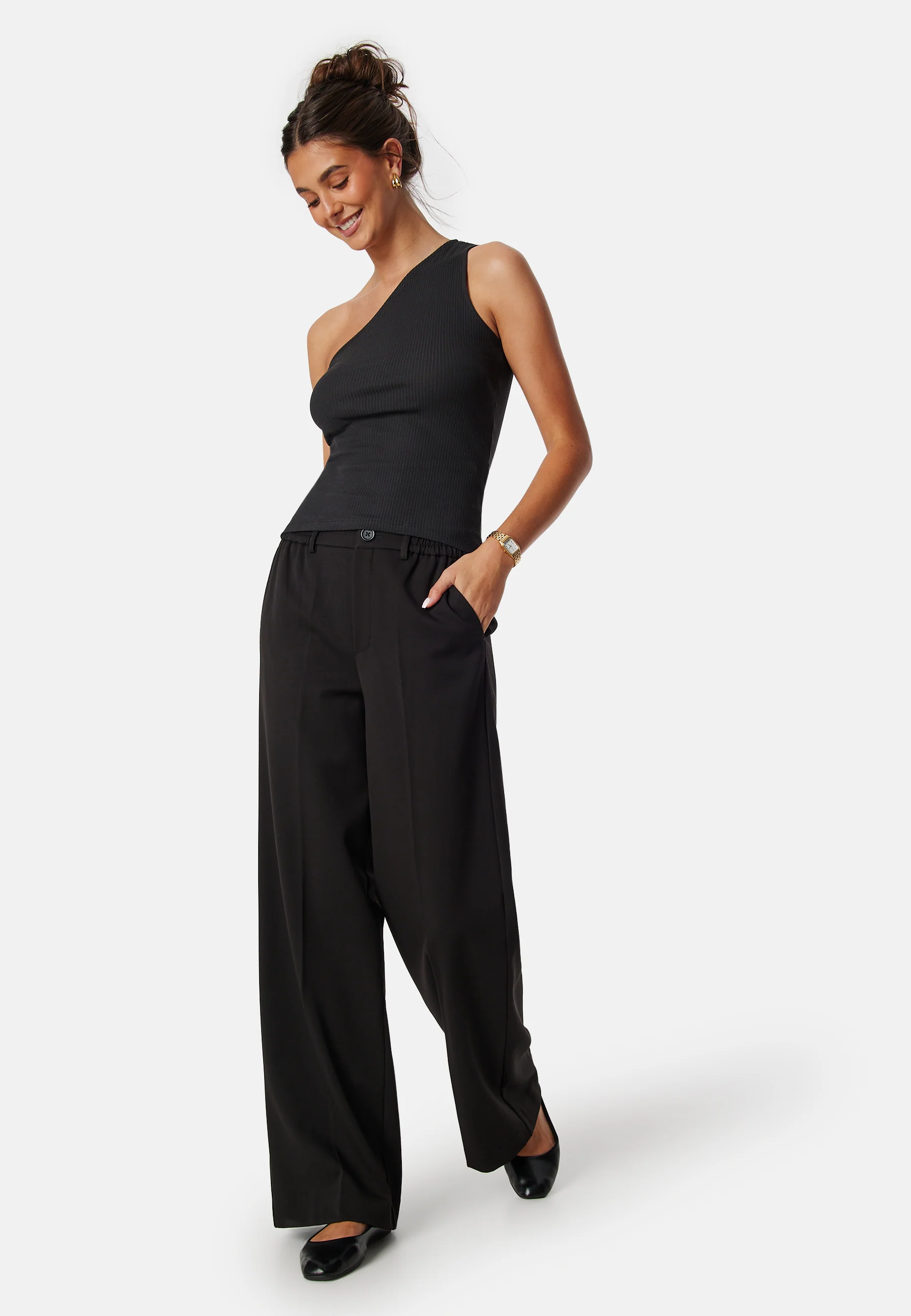 Pcruka One Shoulder Top - Image 3