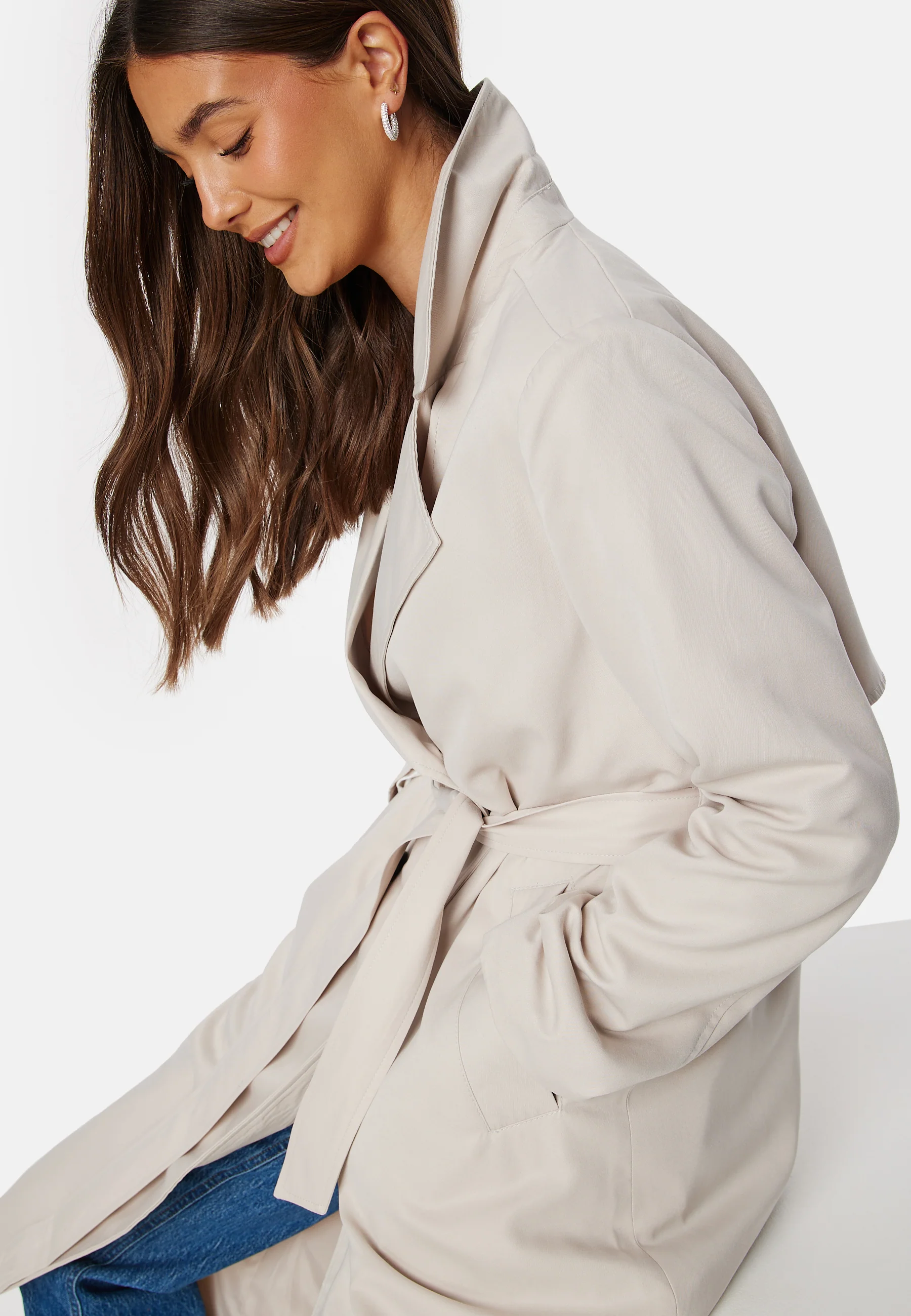 Pcscarlett LS trenchcoat - Image 4