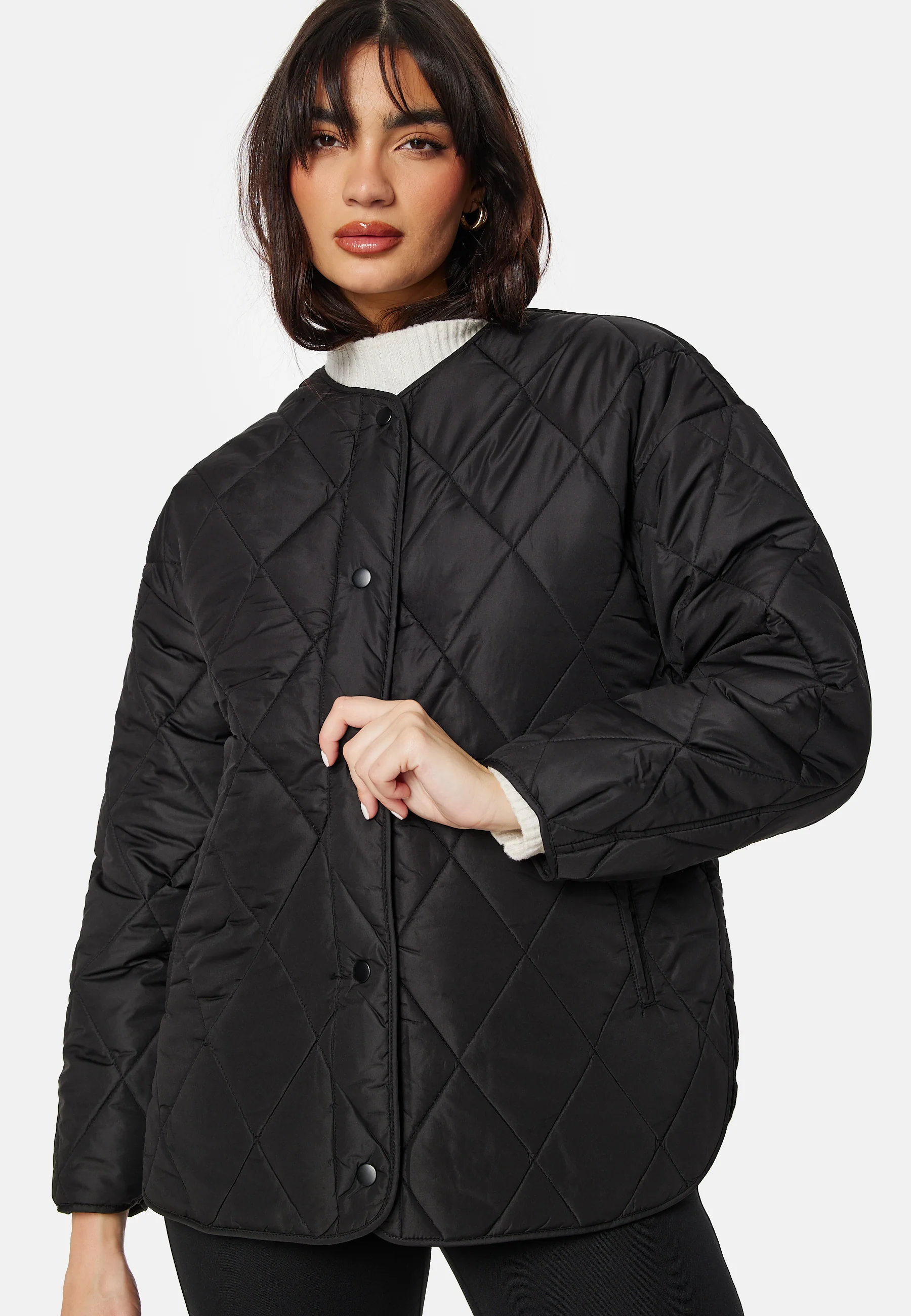 Pcstella Quilted Jacket - Image 4