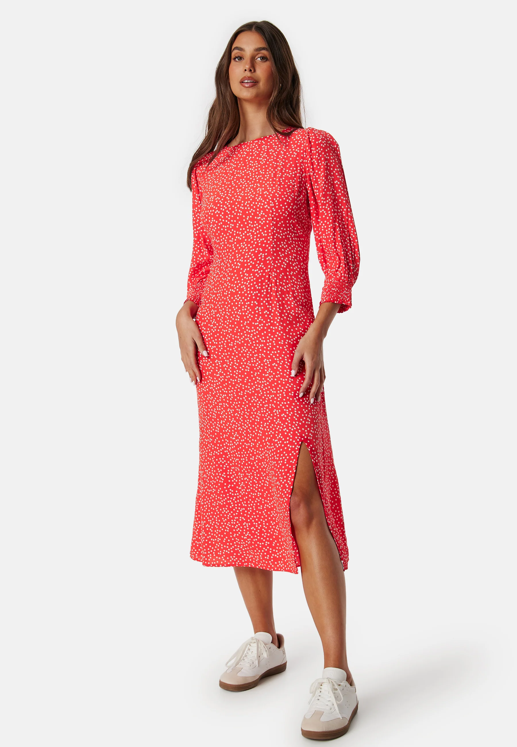 Pcsui 3/4 Sleeve Midi Dress - Image 3