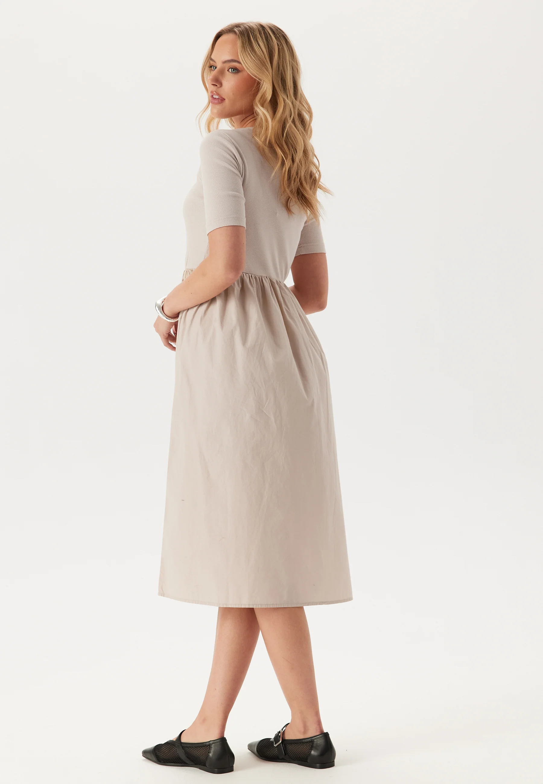 Pctonya Ss Midi Dress - Image 2