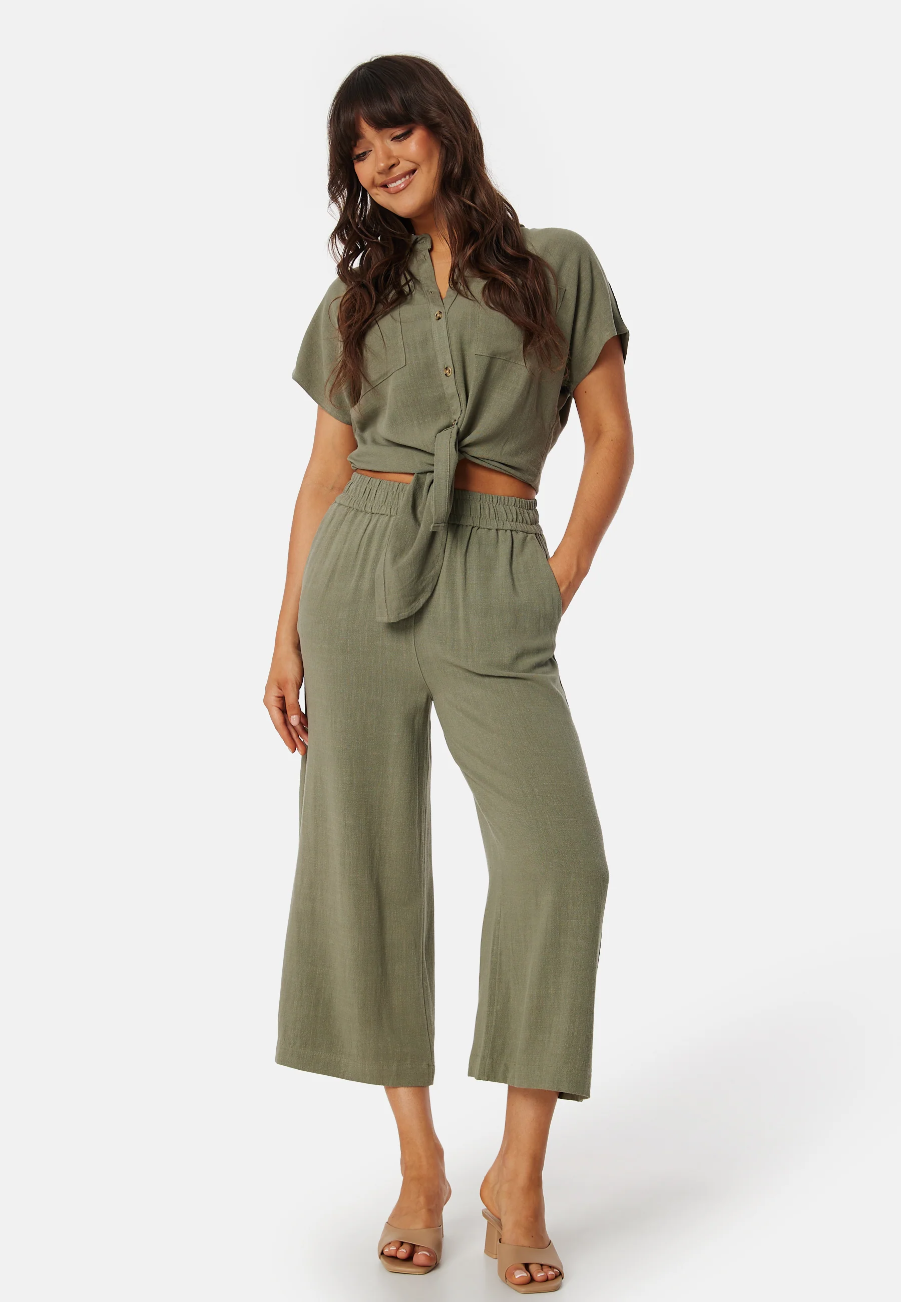Pcvinsty HW Linen Culotte - Image 3