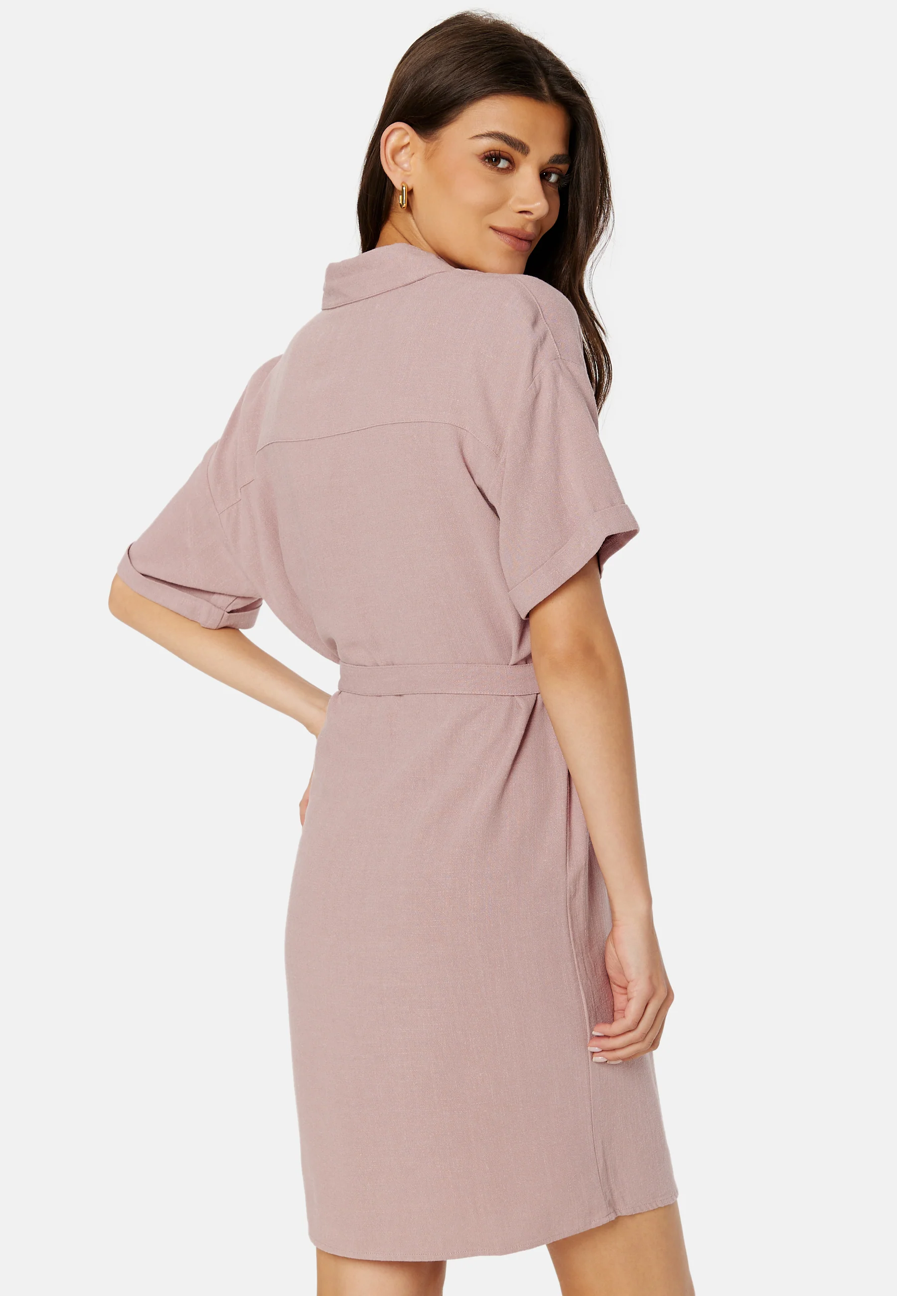 Pcvinsty Linen Shirt Dress - Image 3