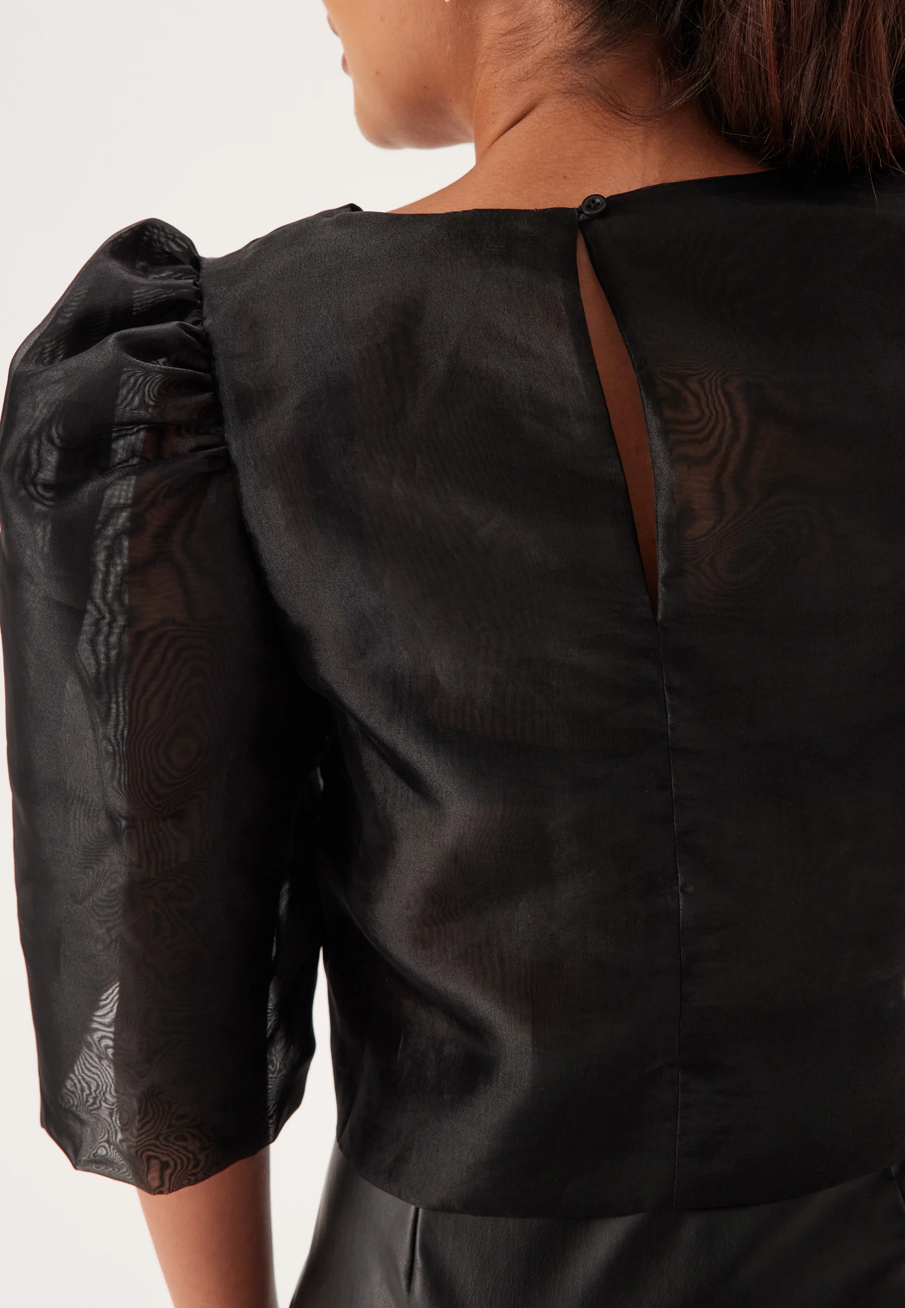 Pearl Organza Blouse - Image 4