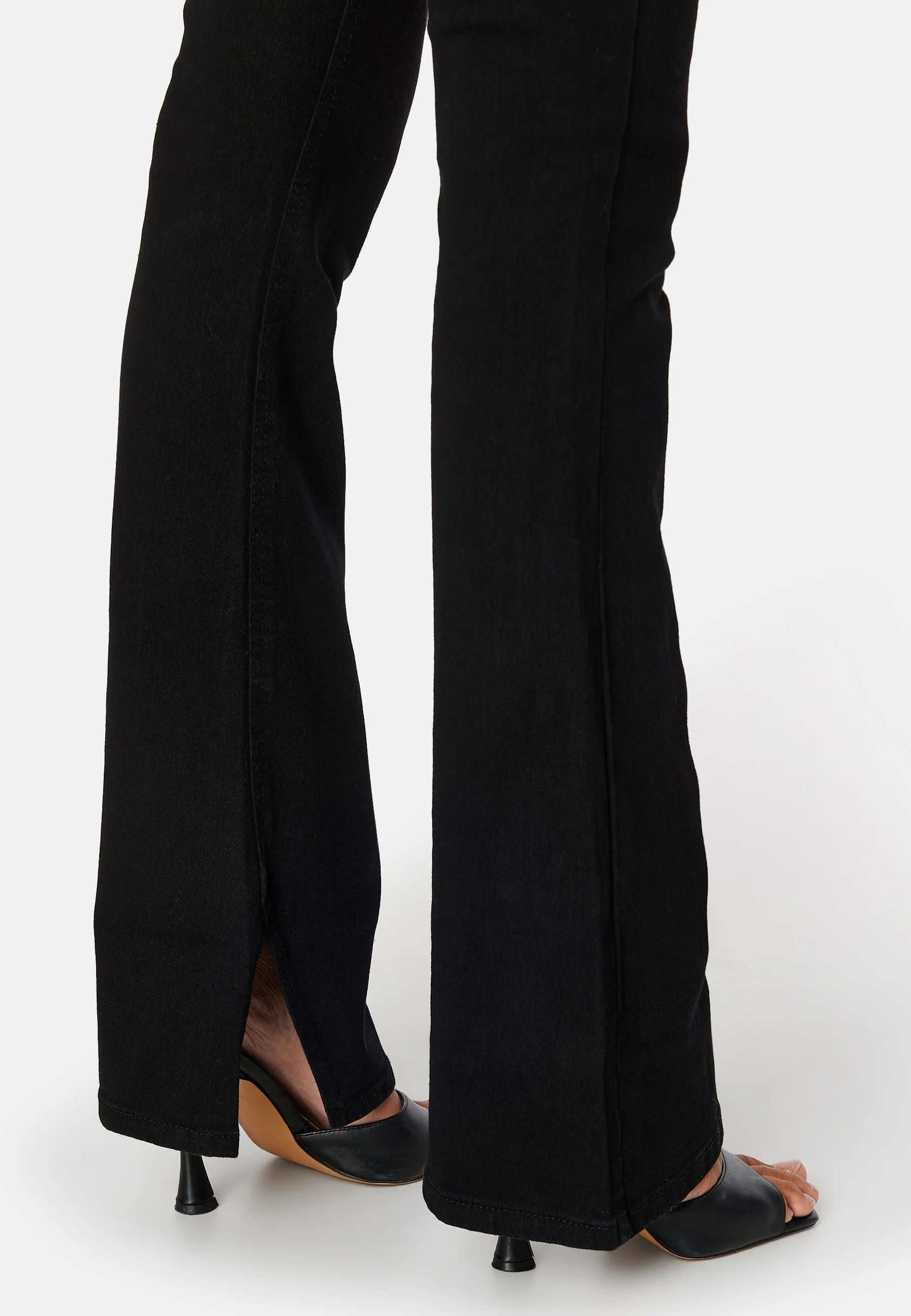 Peggy HW Flared Slit Jeans - Image 6