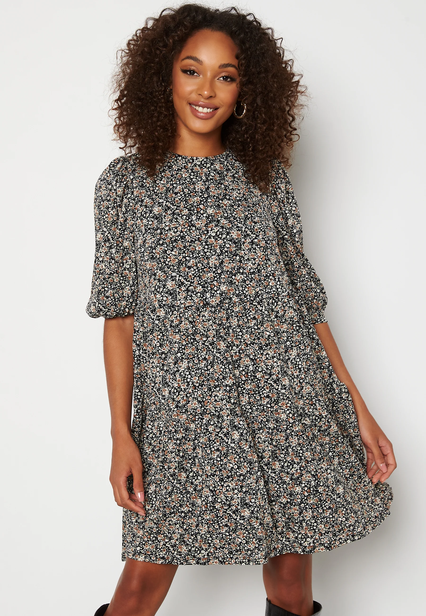 Pella 2/4 Peplum Dress