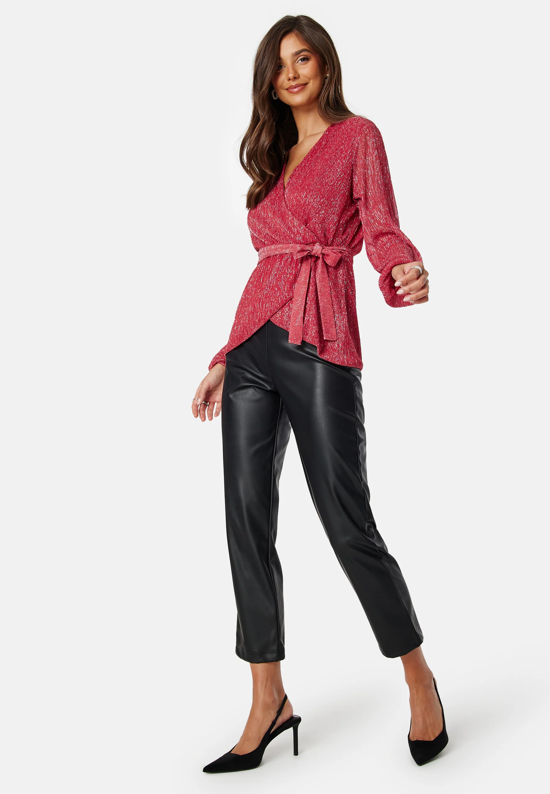 Perley sparkling wrap top - Image 2