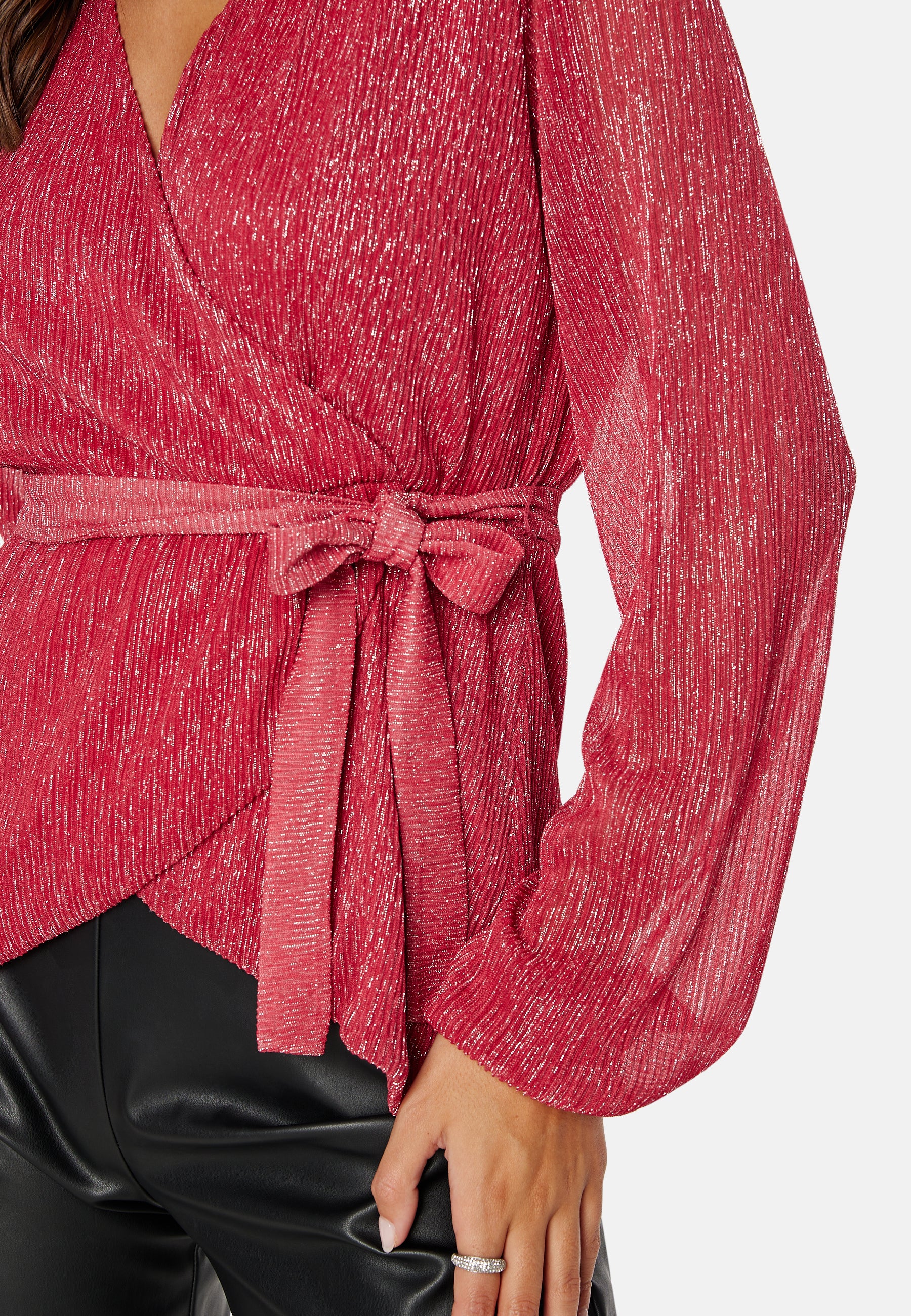 Perley sparkling wrap top - Image 4