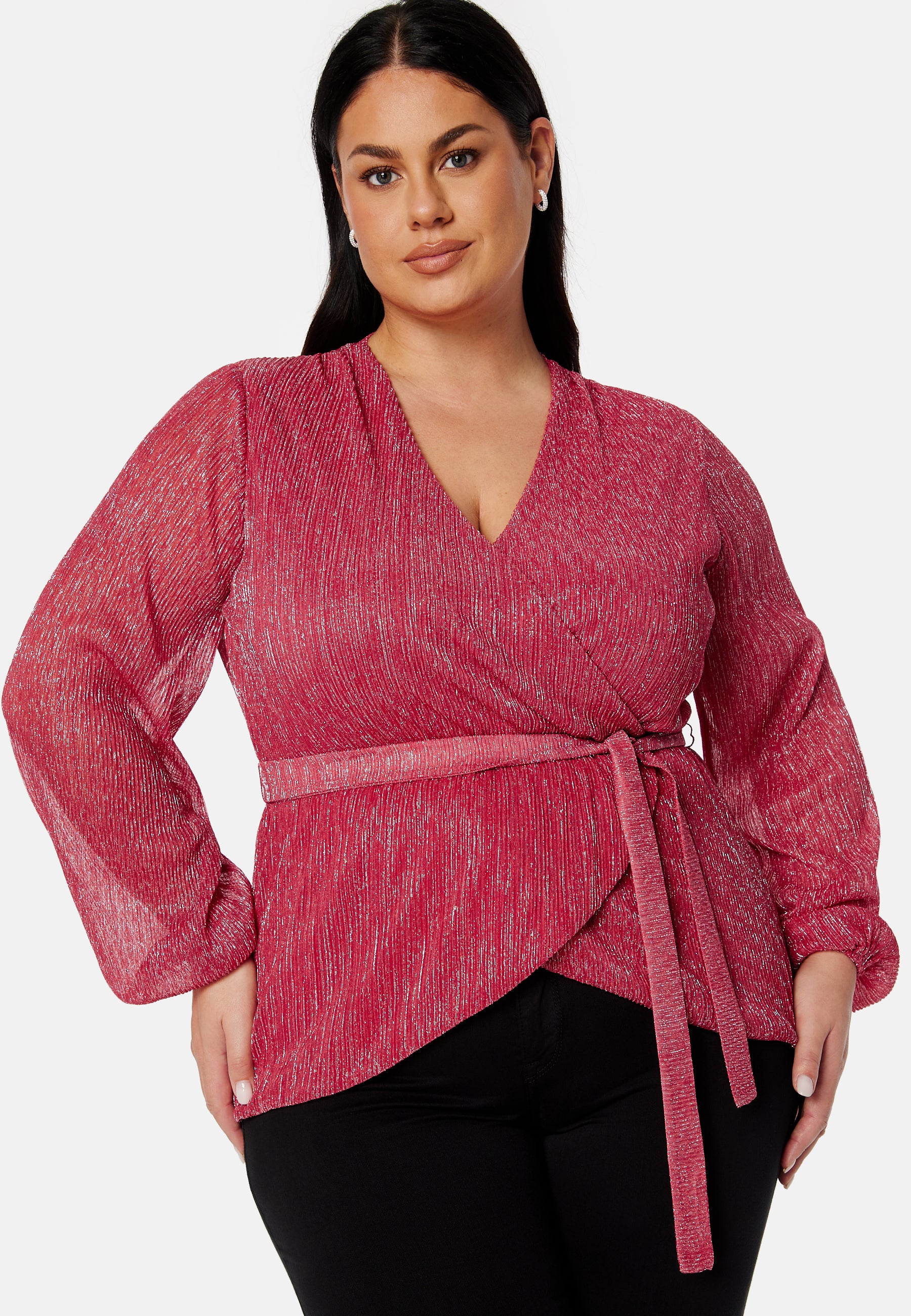 Perley sparkling wrap top - Image 5