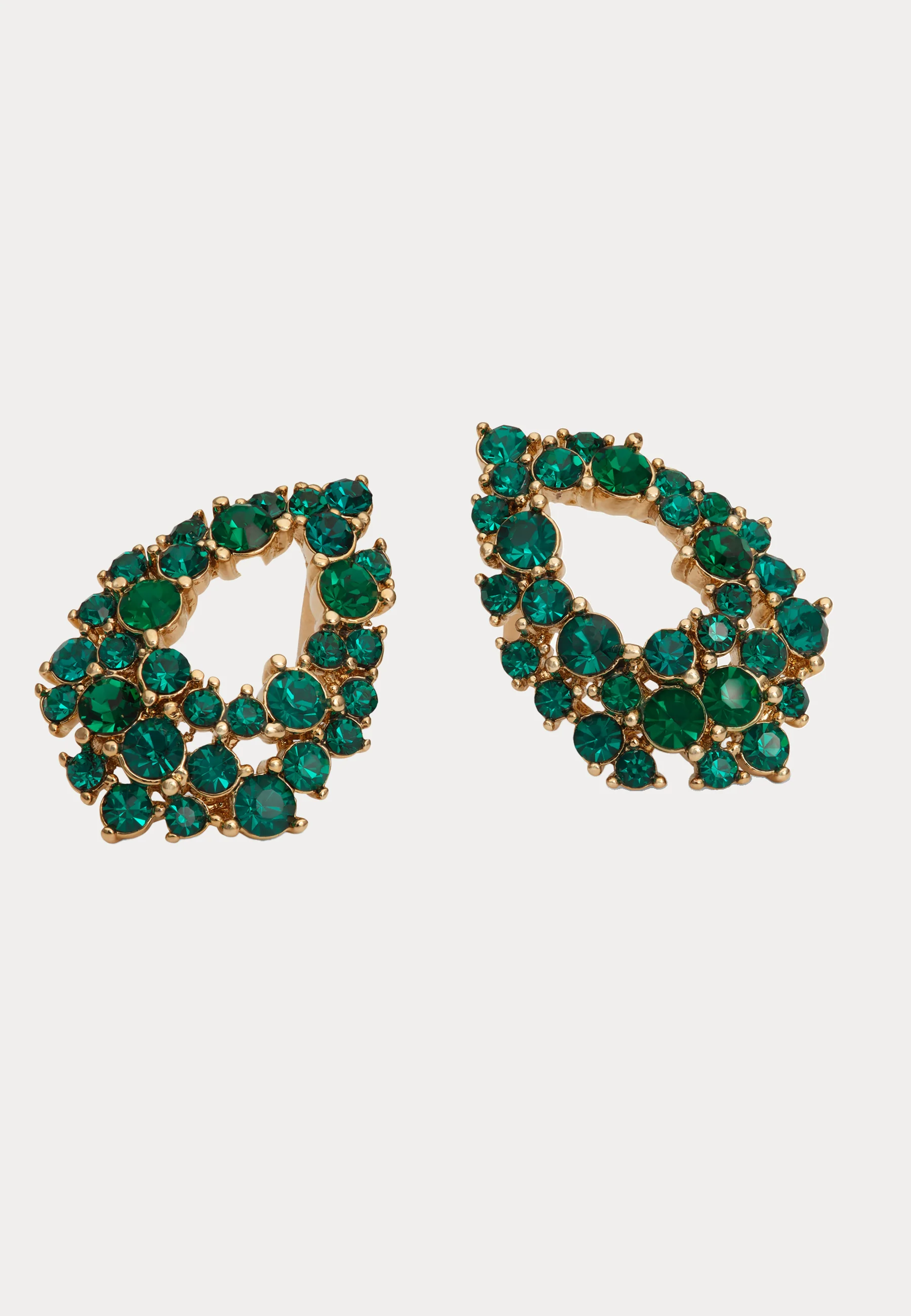 Petite Alice Earrings - Emerald - Image 3