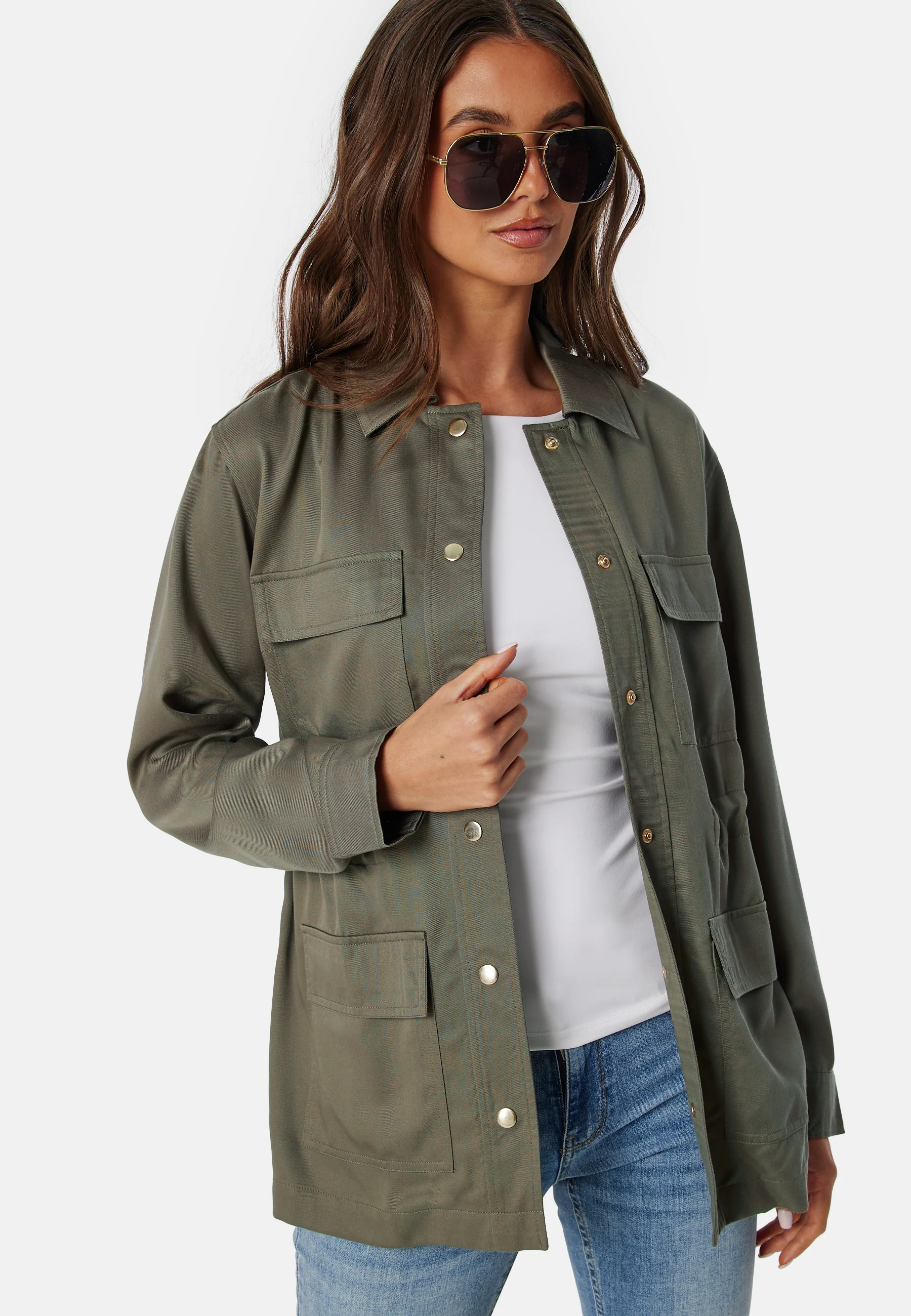 Petula Cargo Soft Shacket - Image 3