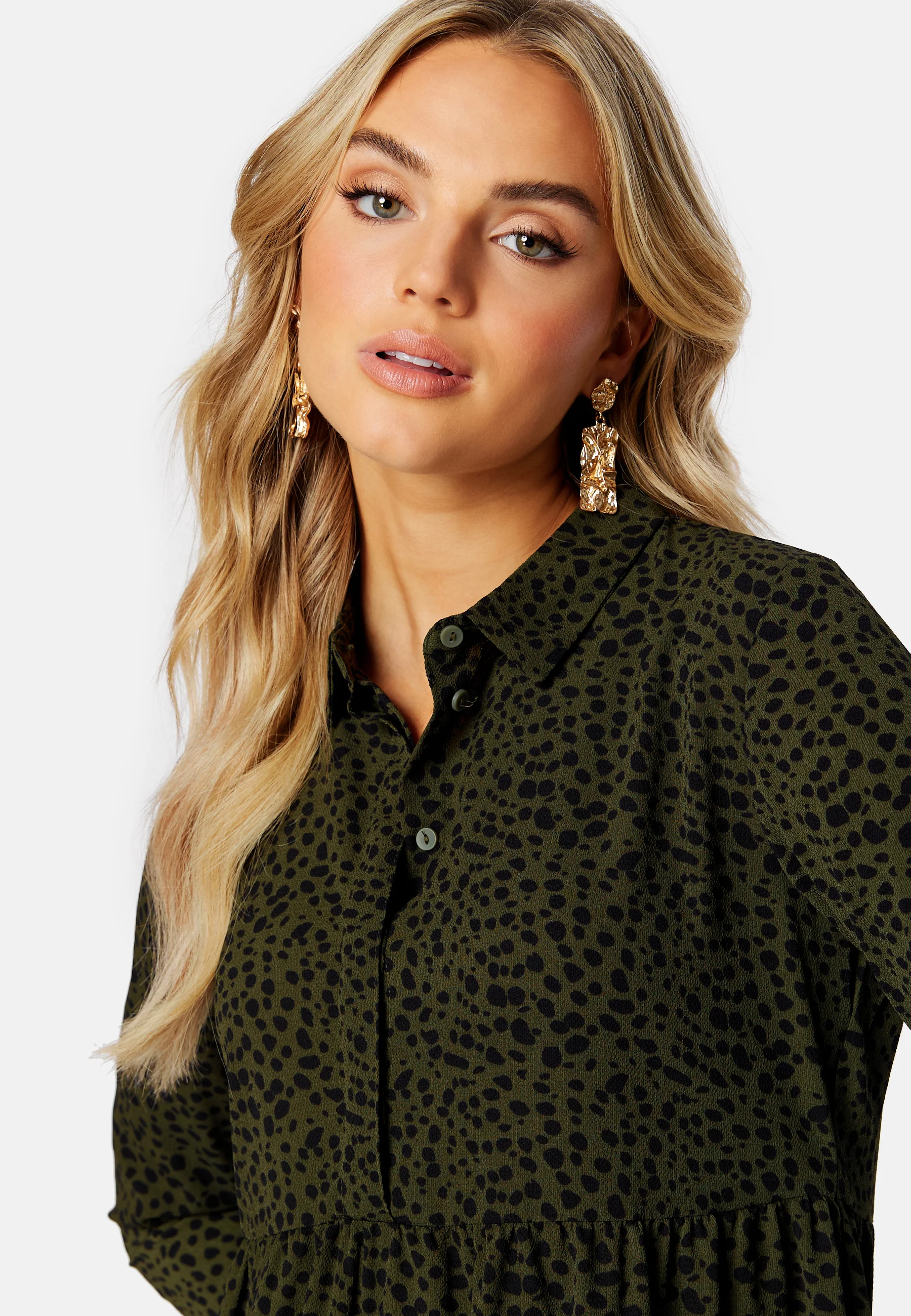 Piper L/S AOP Shirt Dress - Image 4