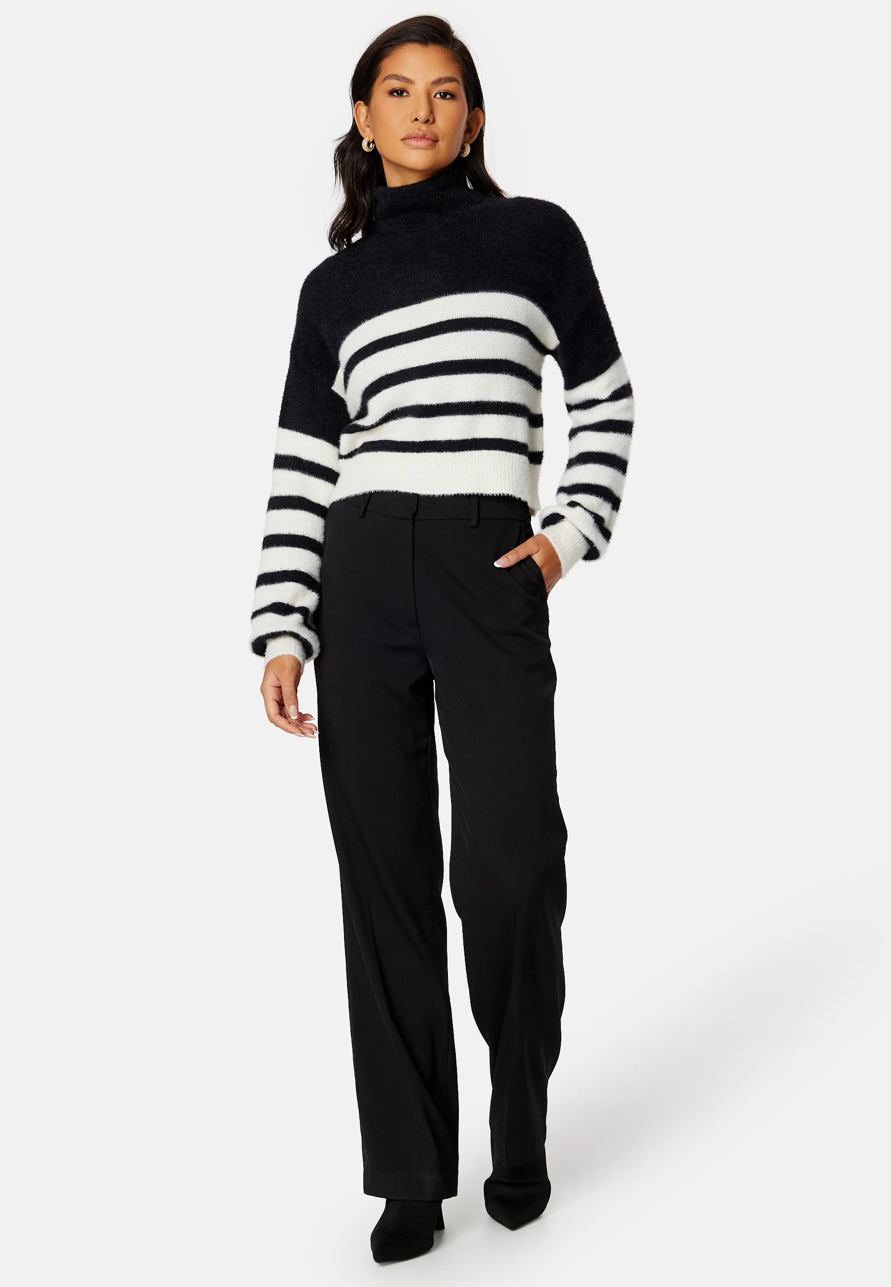Piumo L/S Stripe Rollneck - Image 2