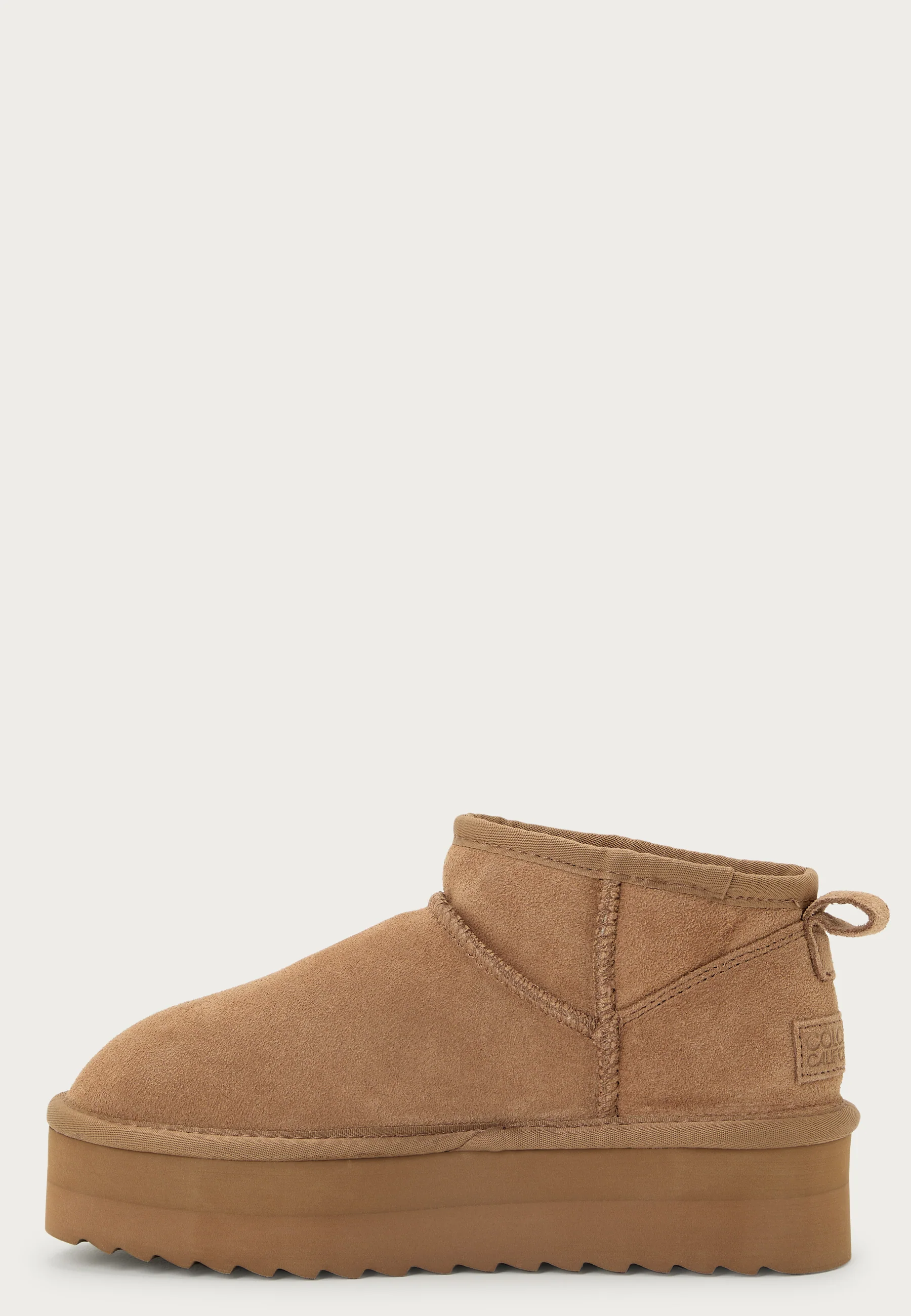 Platform Winter Boot In Suede - Image 3