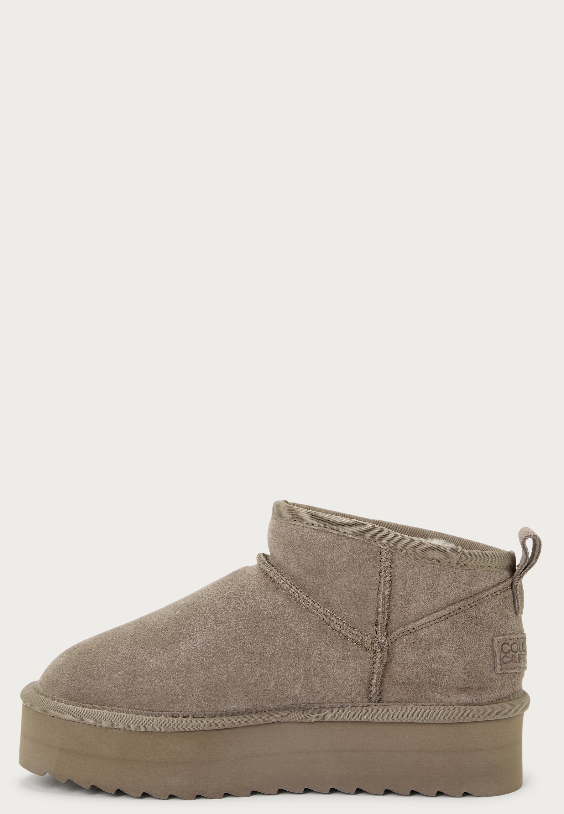 Platform Winter Boot In Suede - Image 3
