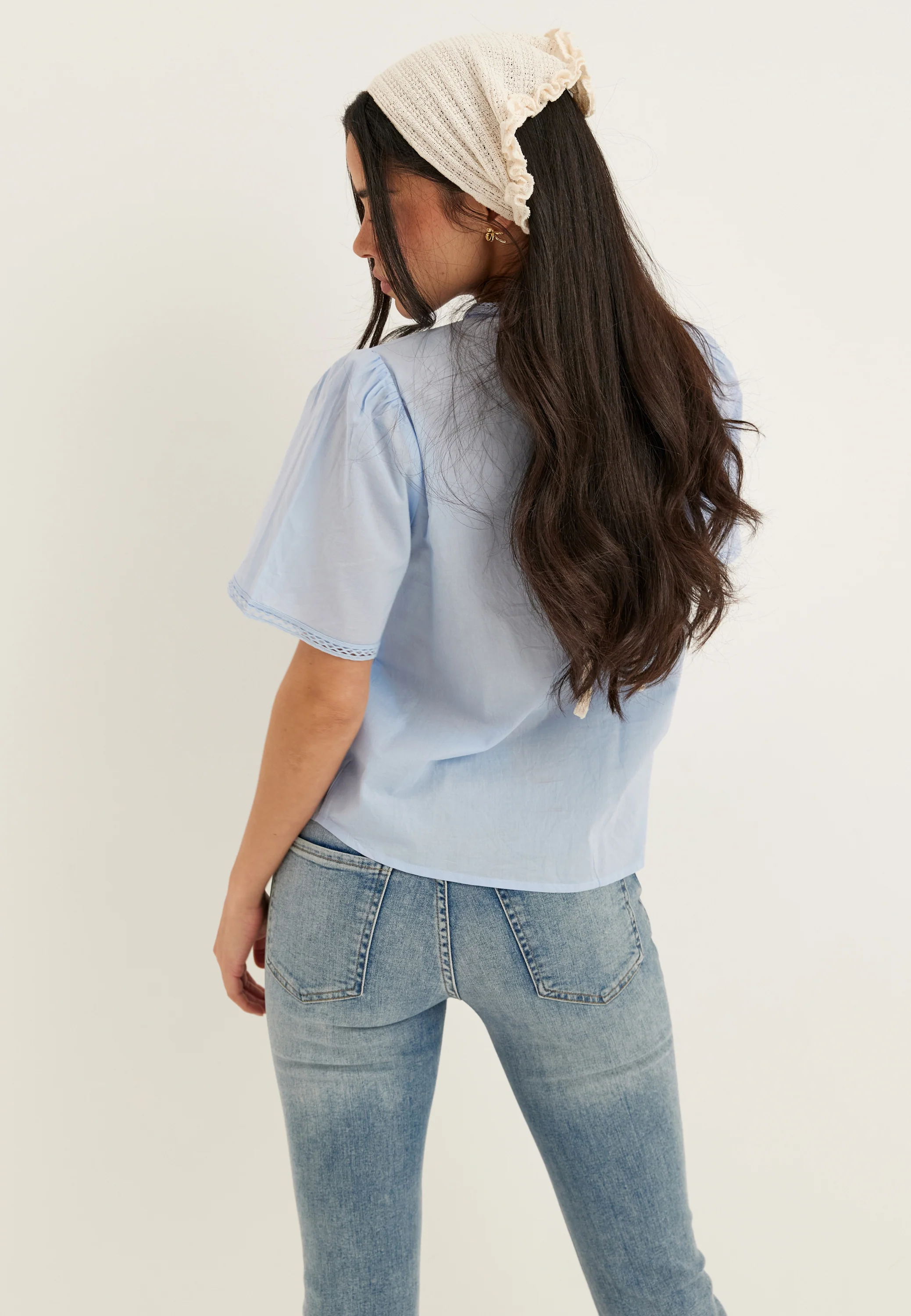 Pleated Detail Blouse - Image 2
