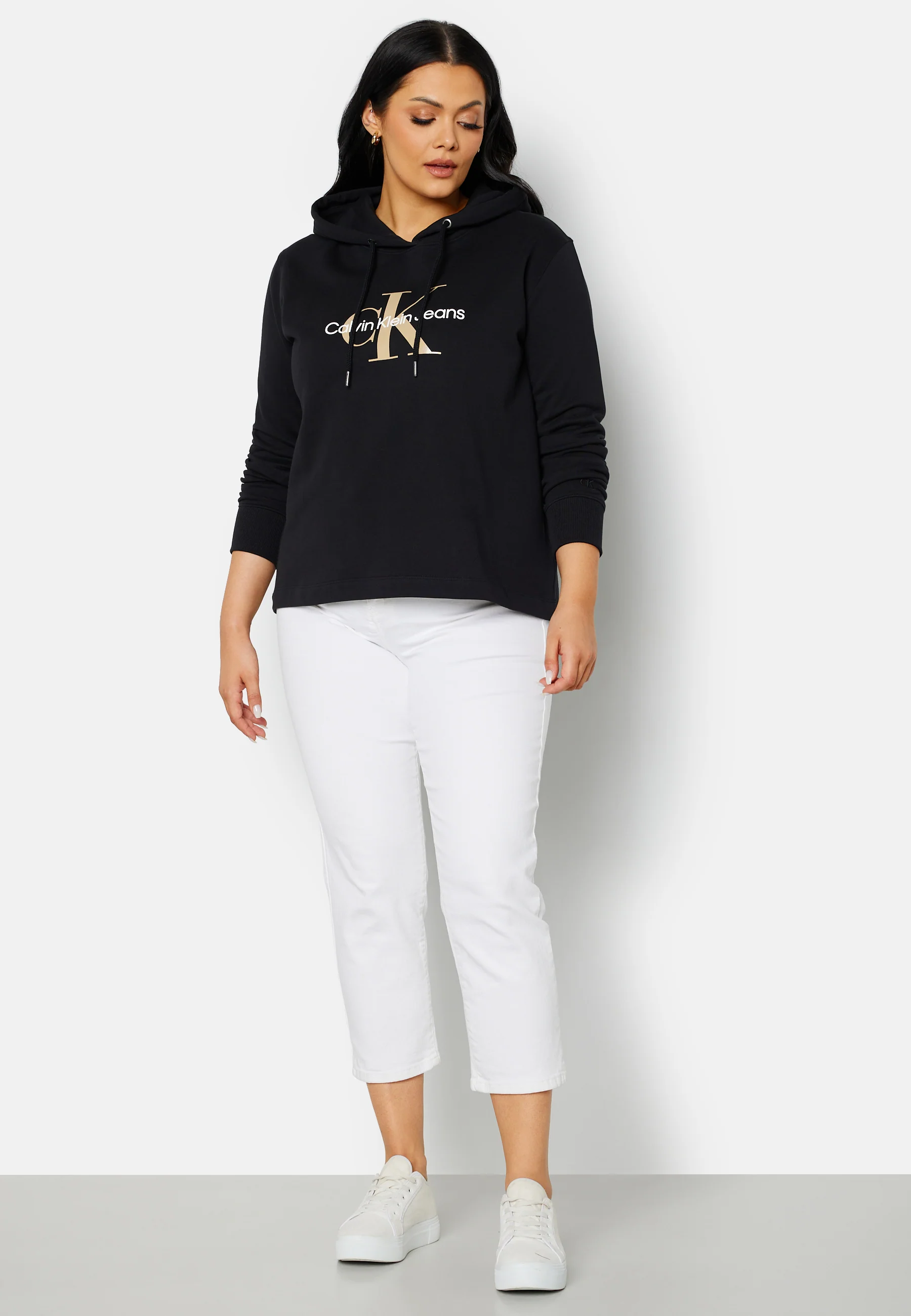 Plus Seasonal Monogram Hoddie