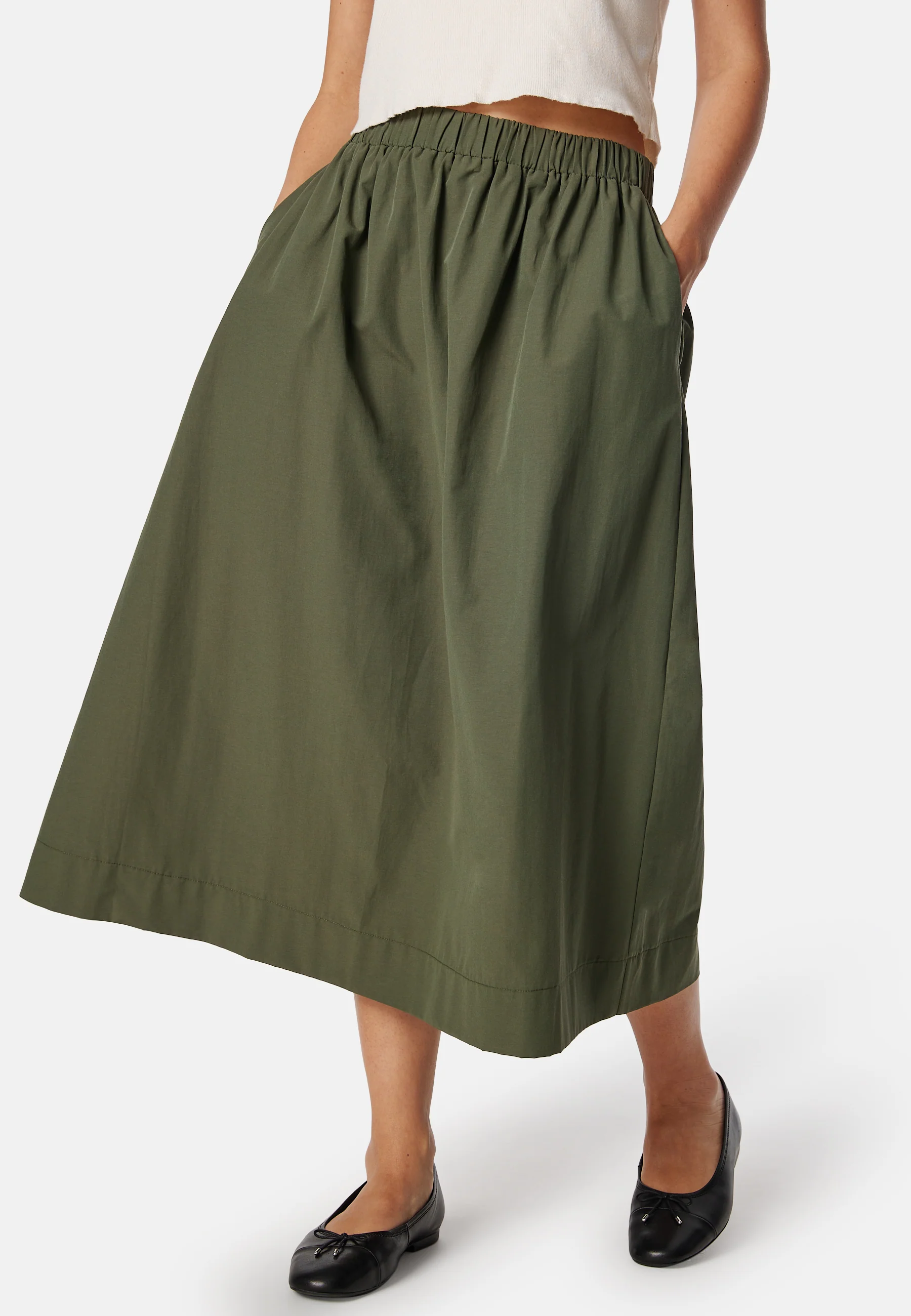 Pocket Midi Skirt - Image 3