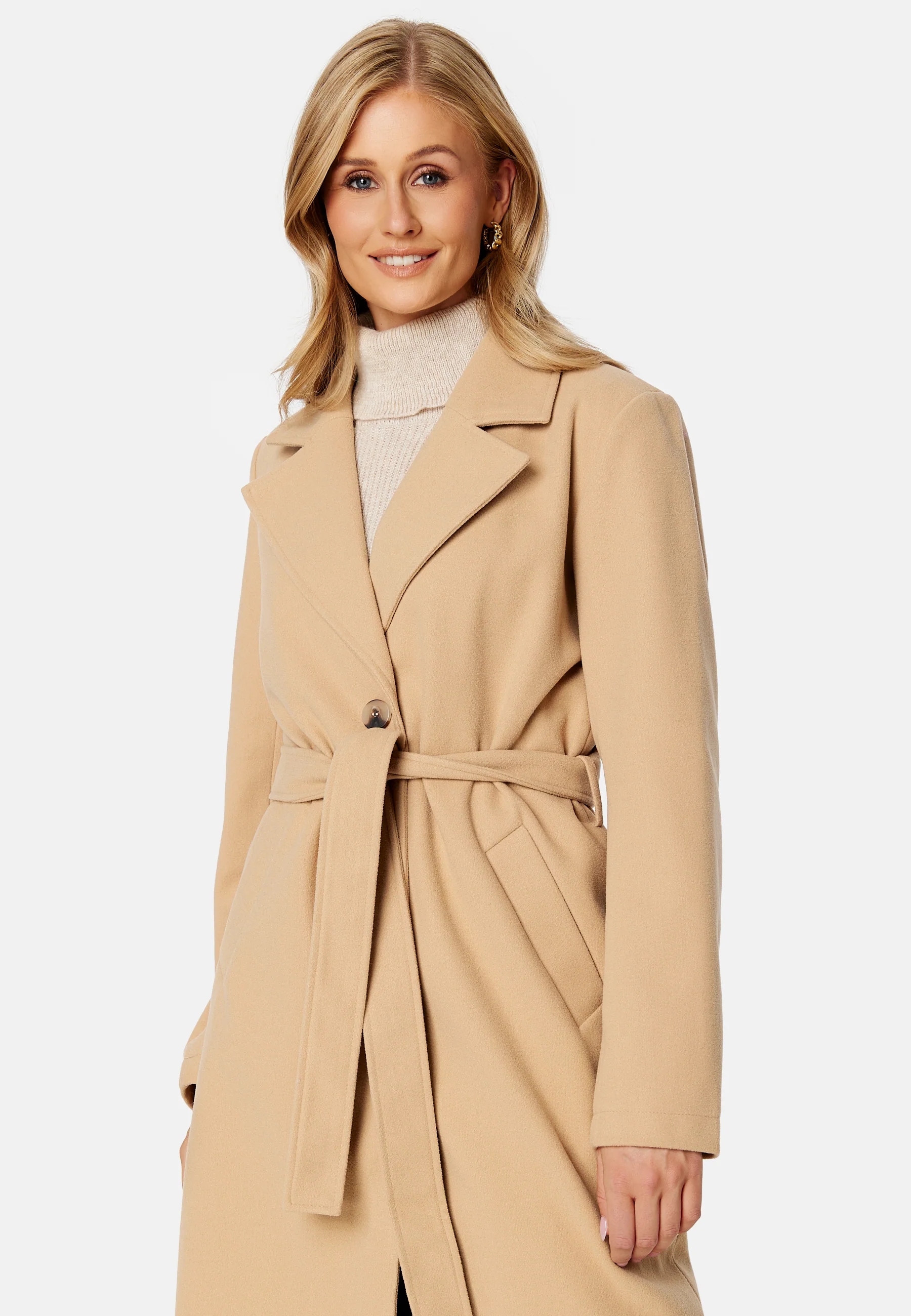 Poko Long Belt Coat - Image 4