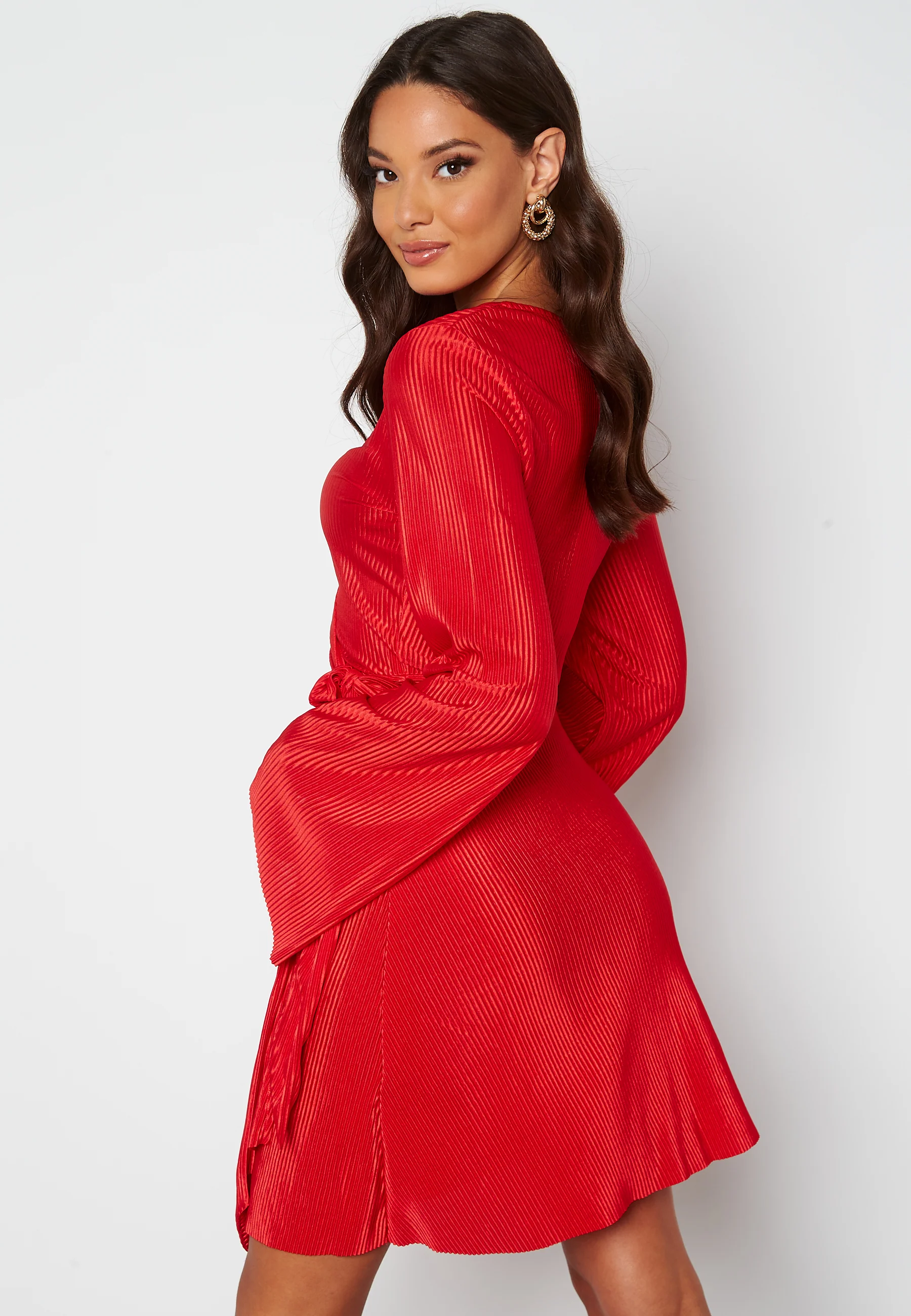 Poppy plissé dress - Image 3