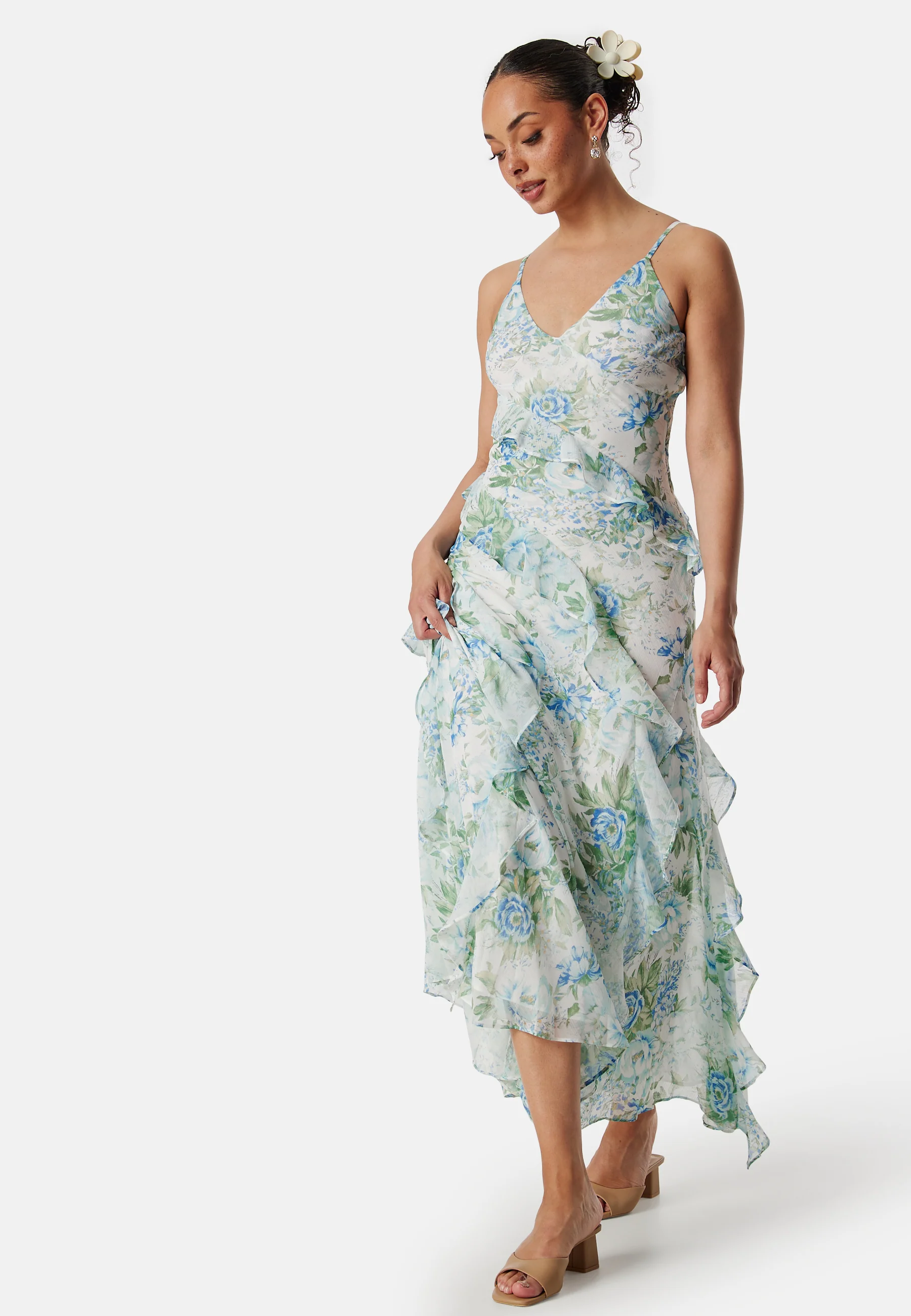 Poppy Ruffle Maxi Dress - Image 2