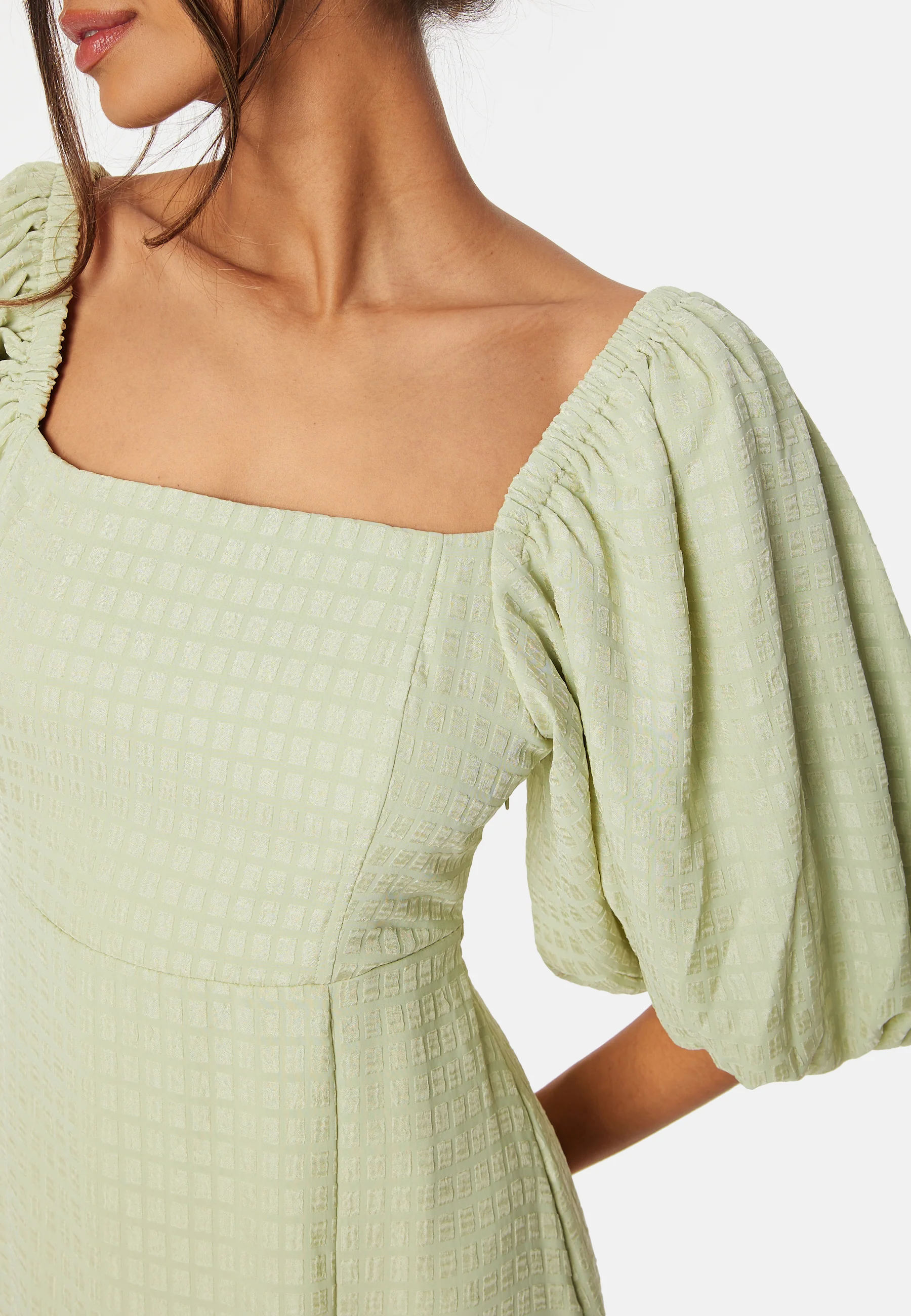 Puff Sleeve Dress - Image 2