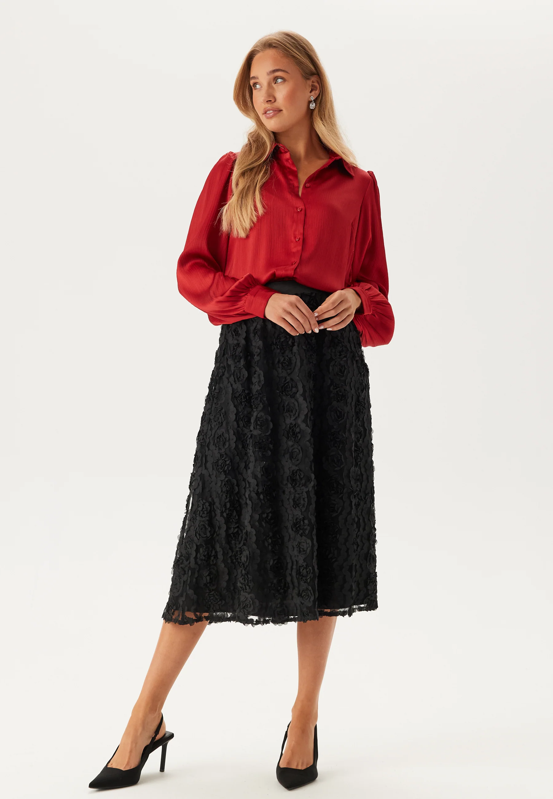 Puff Sleeve Shirt - Image 3
