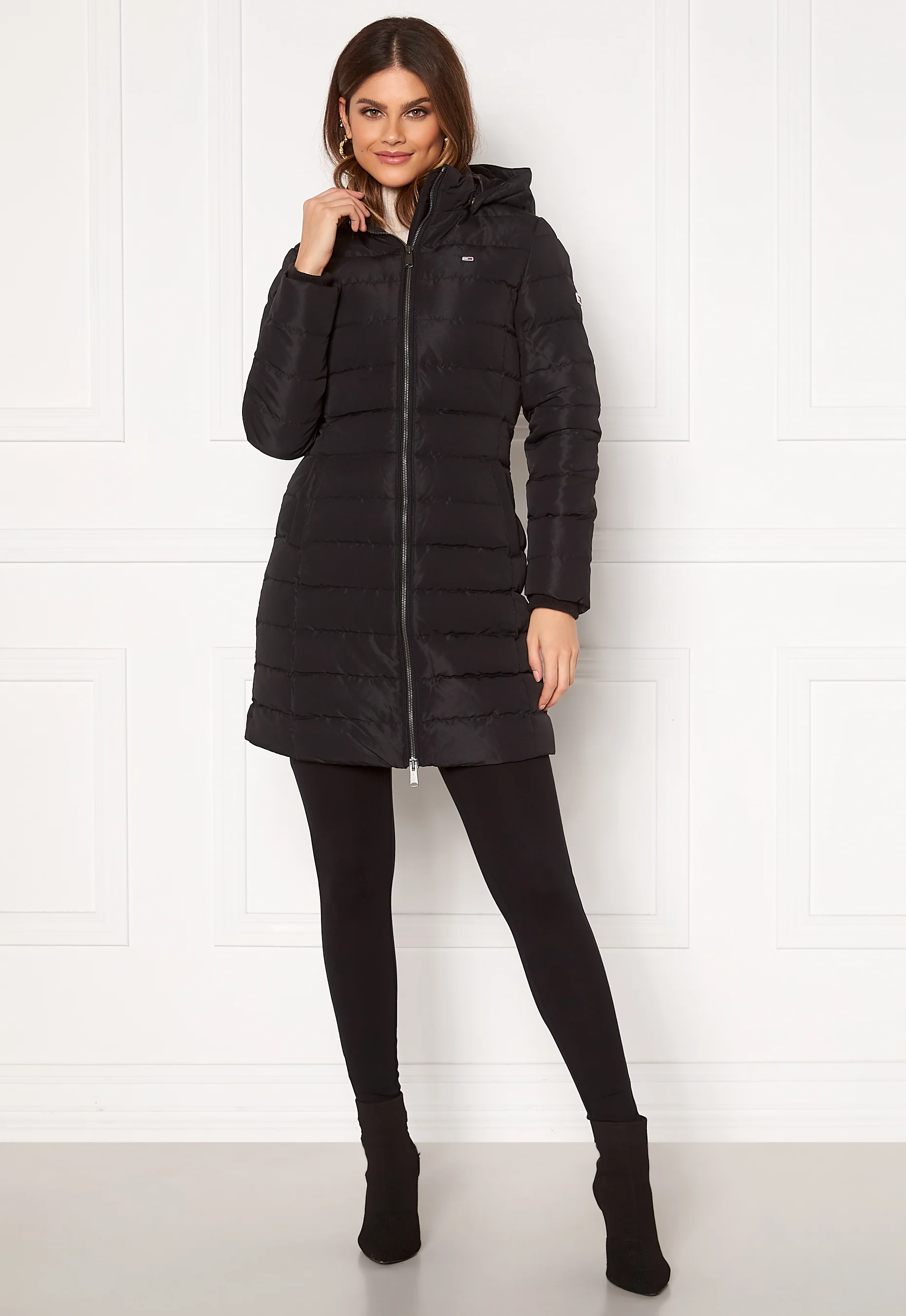 Quilted Down Coat - Image 2