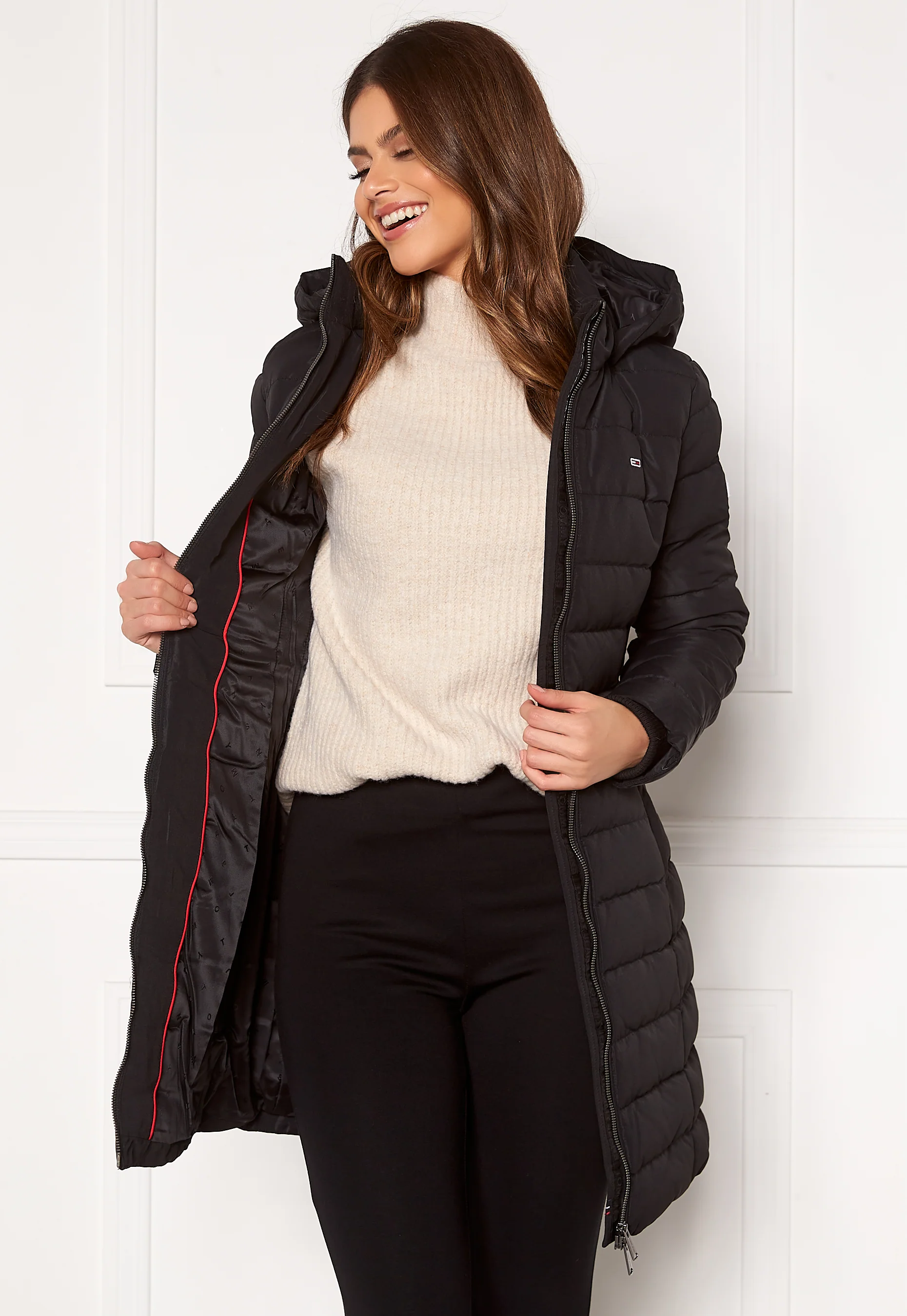 Quilted Down Coat - Image 4