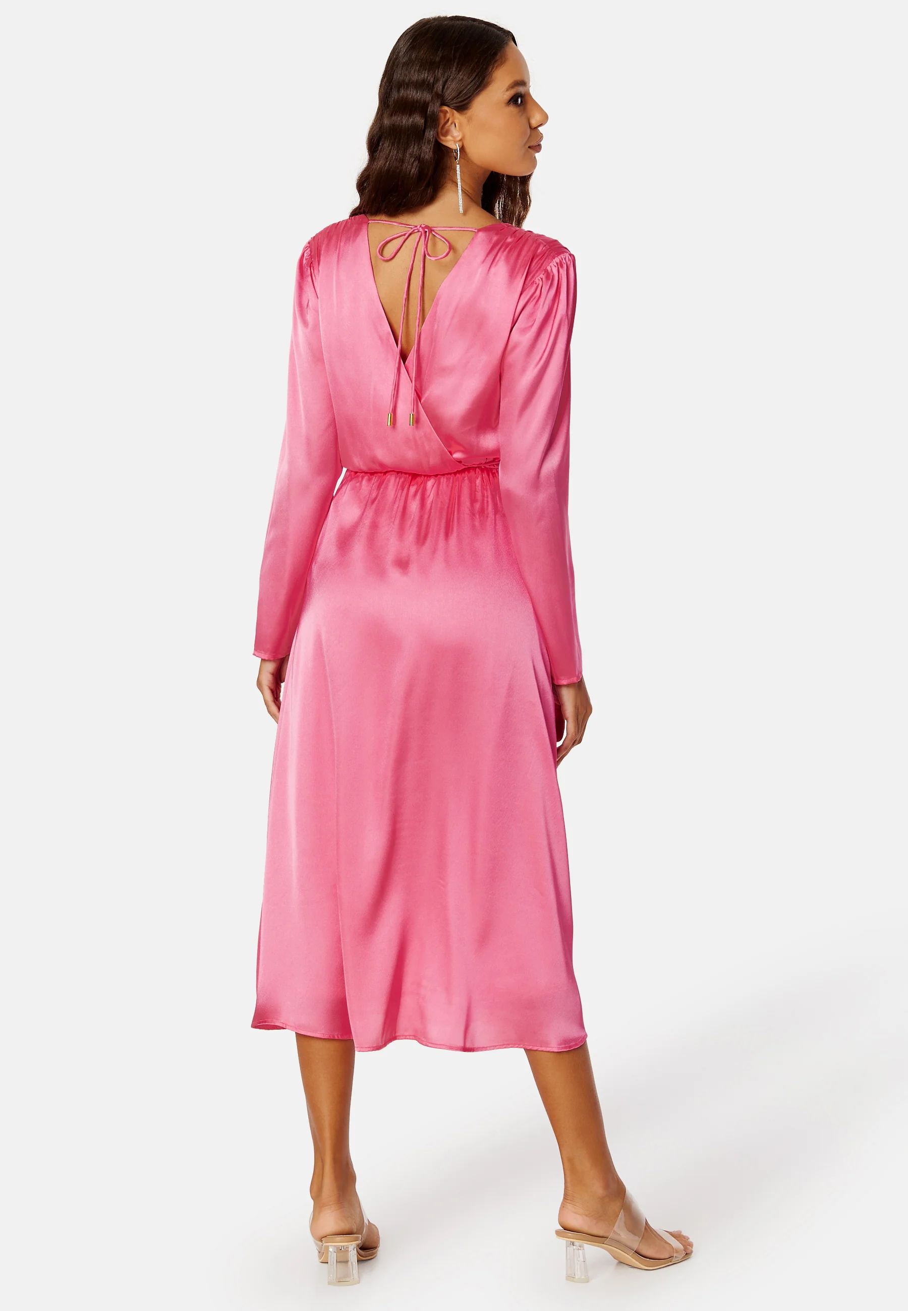 Rae Satin Dress - Image 3