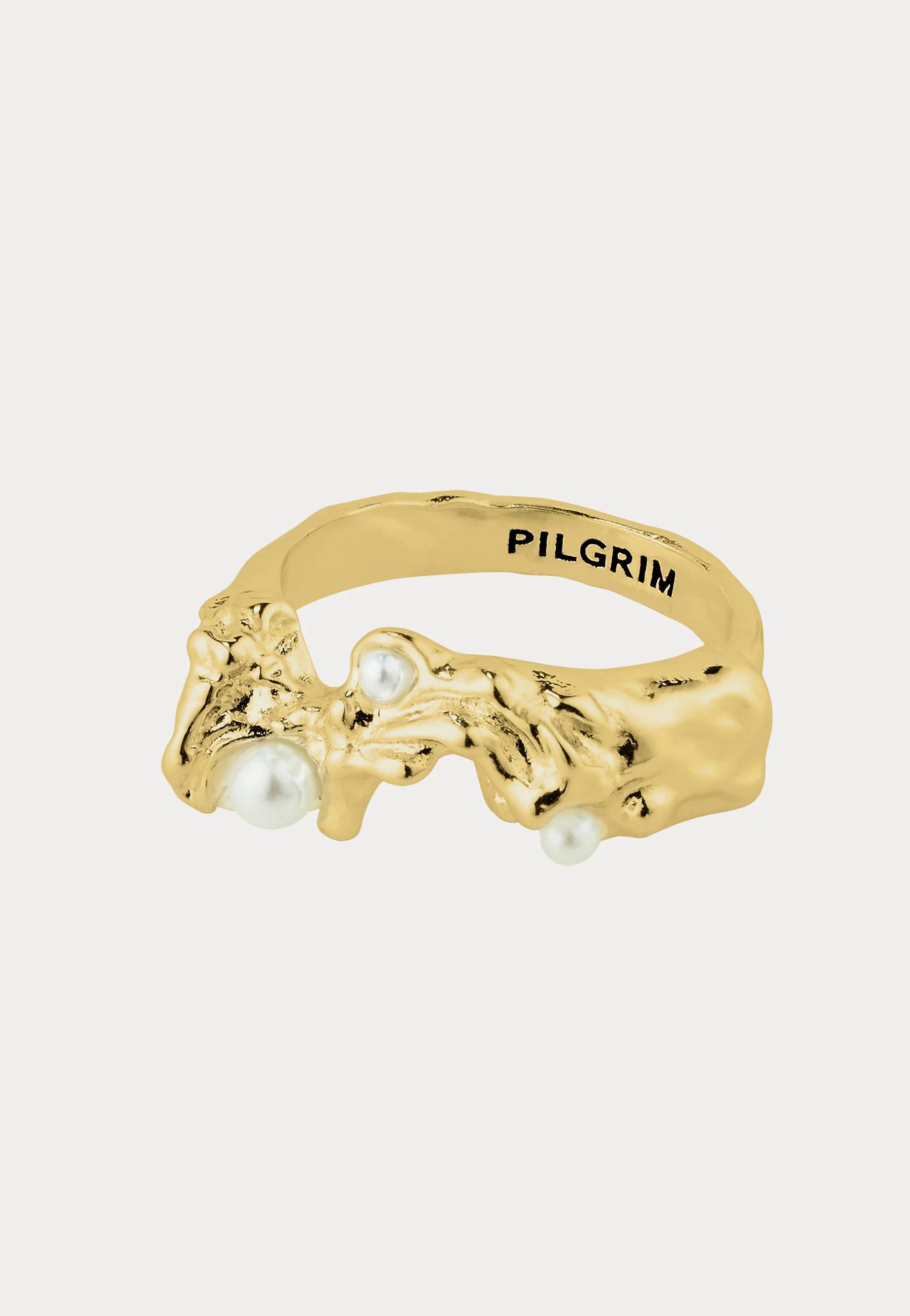 Raelynn Recycled Ring Gold-pla - Image 2