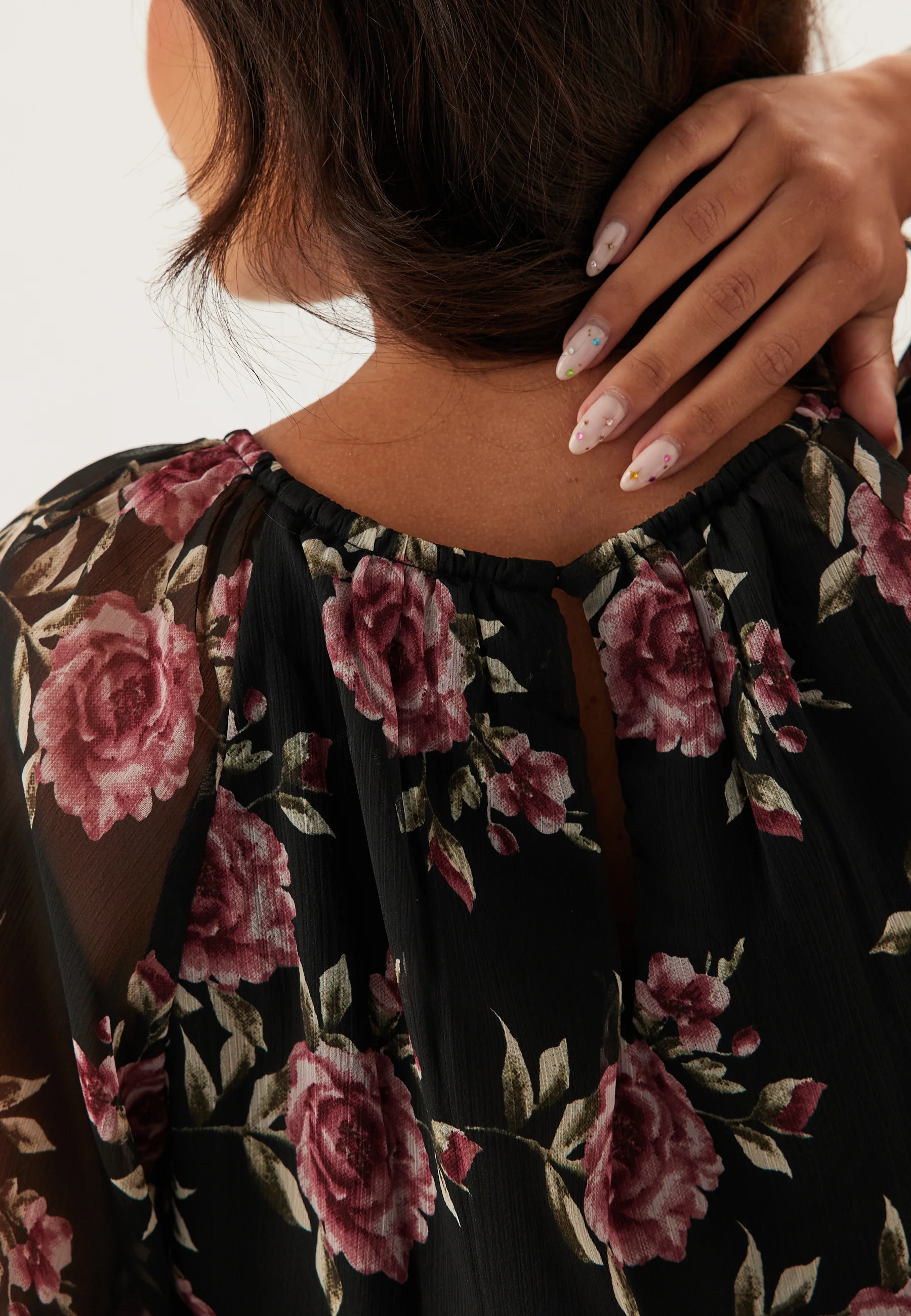 Raglan Chiffong Blouse - Image 5