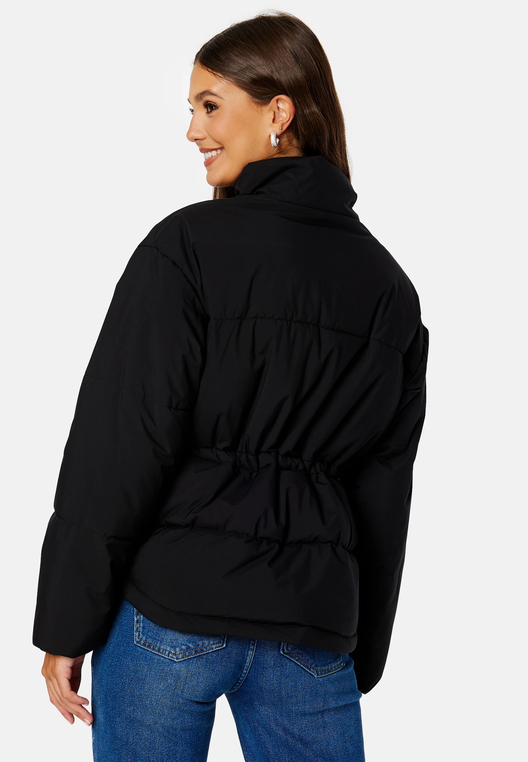 Rahima Drawstring Waist Puffer Jacket - Image 3