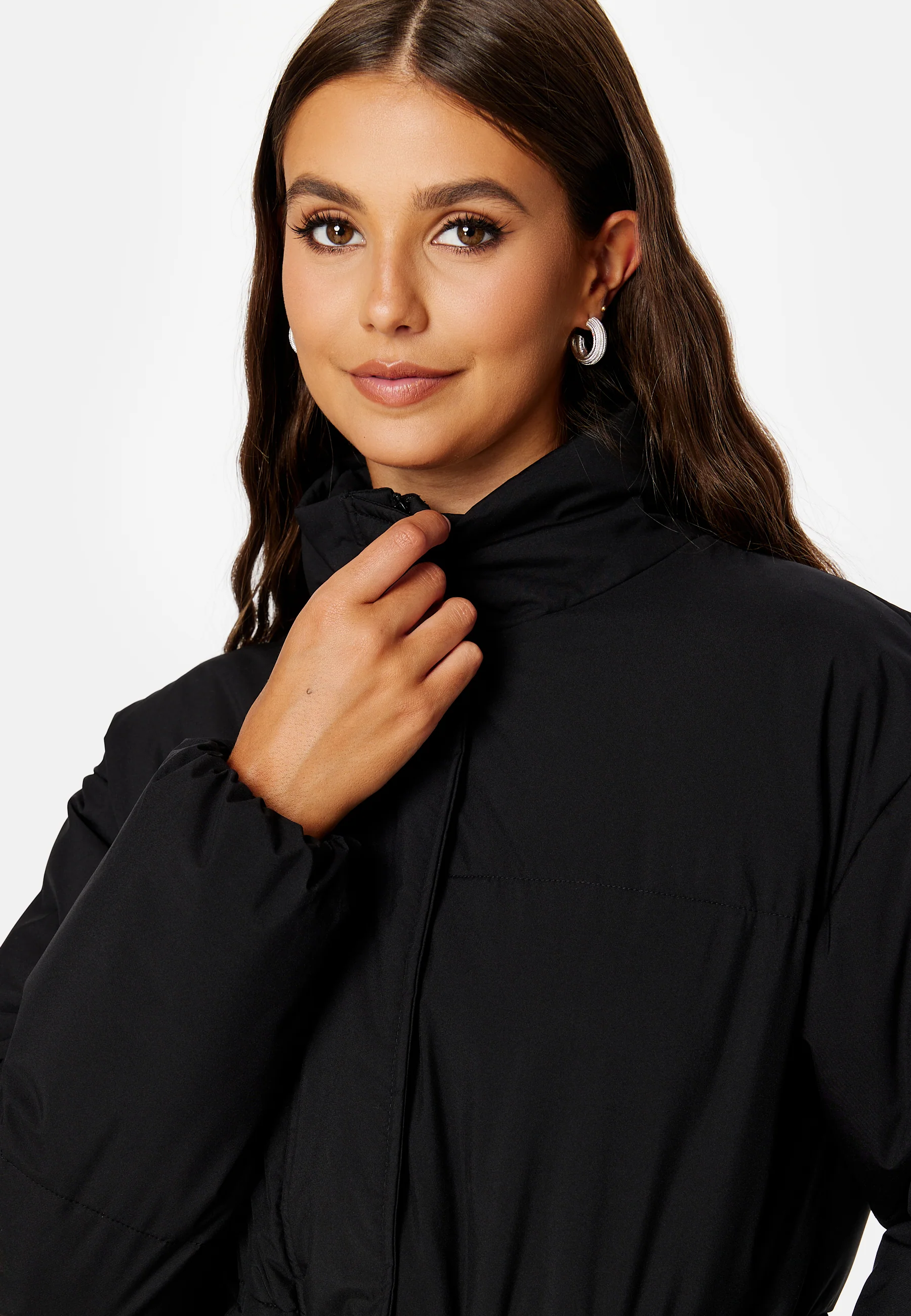 Rahima Drawstring Waist Puffer Jacket - Image 4